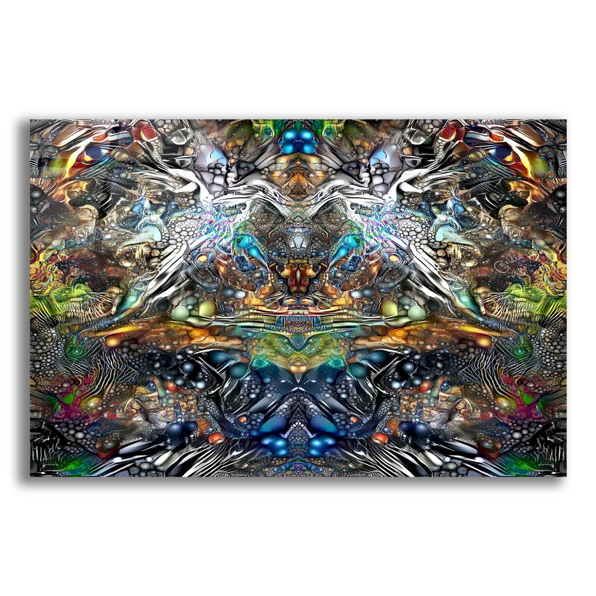 Epic Art 'Khepri' by Pedro Gavidia, Acrylic Glass Wall Art