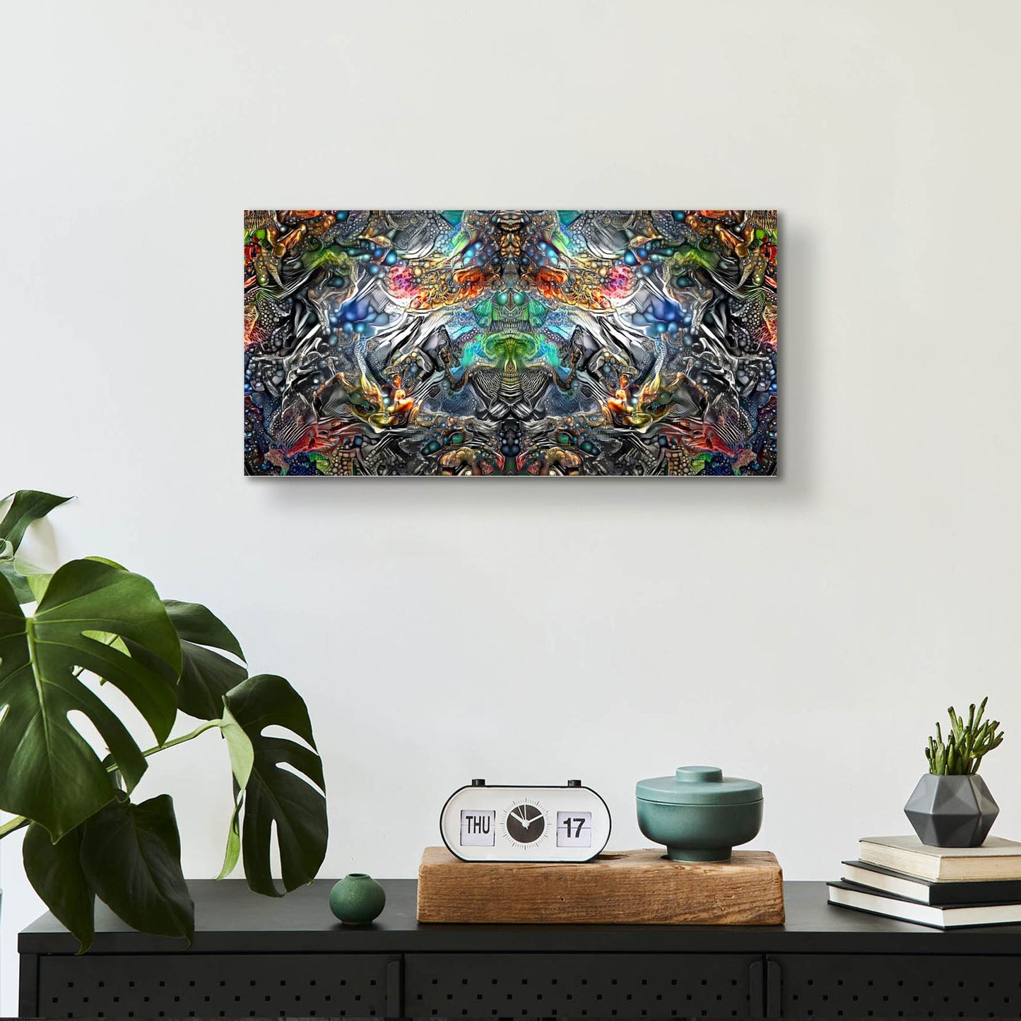 Epic Art 'Maria Sabinas Trance' by Pedro Gavidia, Acrylic Glass Wall Art,24x12