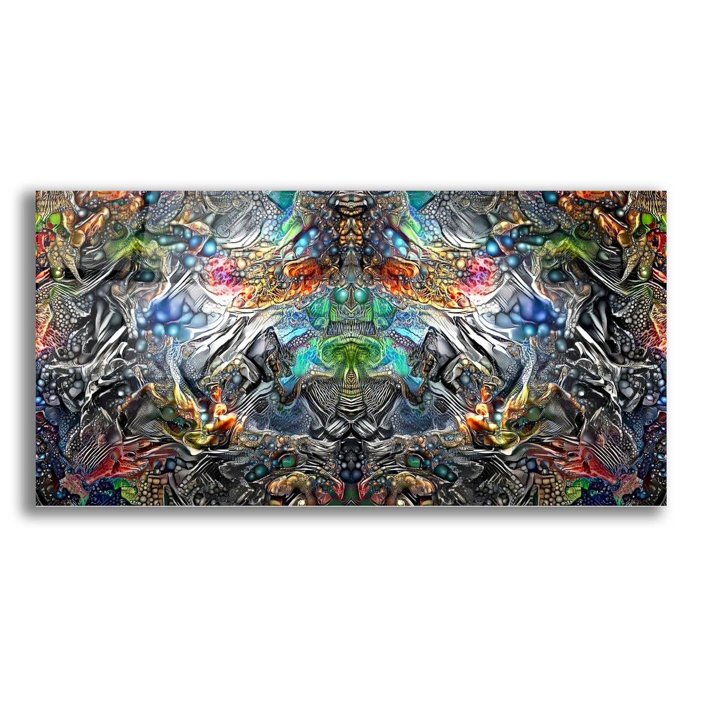 Epic Art 'Maria Sabinas Trance' by Pedro Gavidia, Acrylic Glass Wall Art,24x12