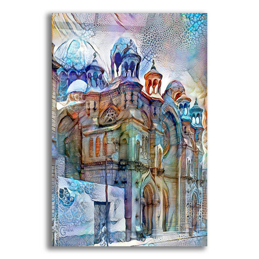 Epic Art 'Mexico City Church Of The Josefinos' by Pedro Gavidia, Acrylic Glass Wall Art