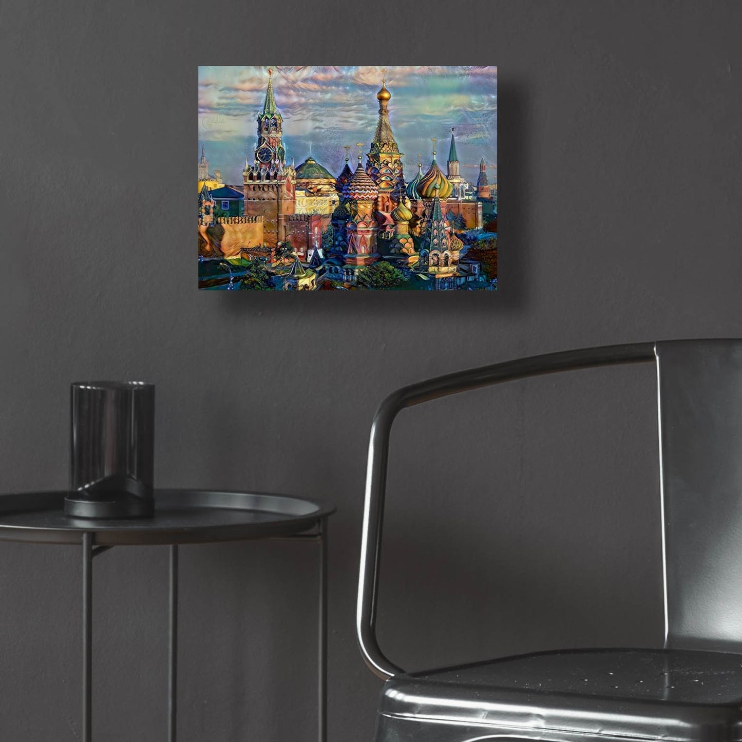 Epic Art 'Moscow Russia Domes And Peaks' by Pedro Gavidia, Acrylic Glass Wall Art,16x12