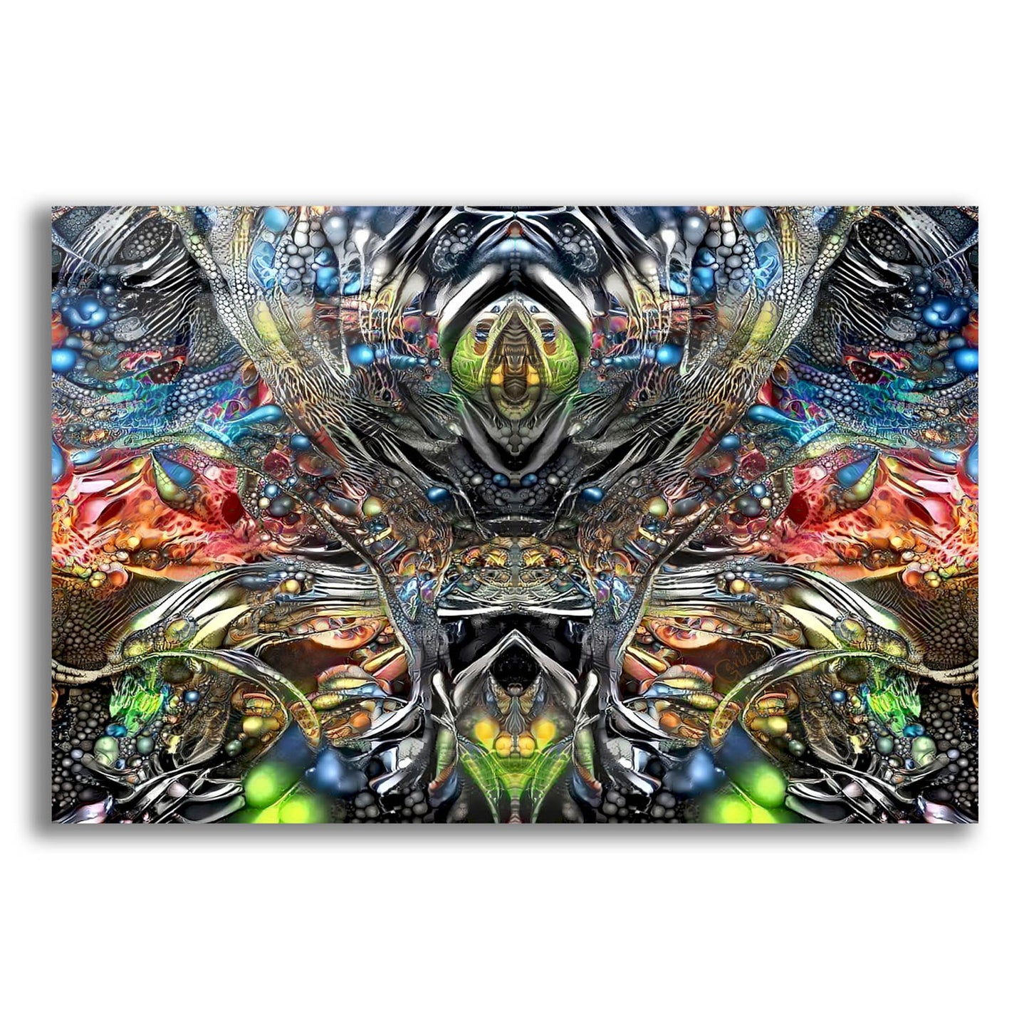 Epic Art 'Natures Lament' by Pedro Gavidia, Acrylic Glass Wall Art,24x16