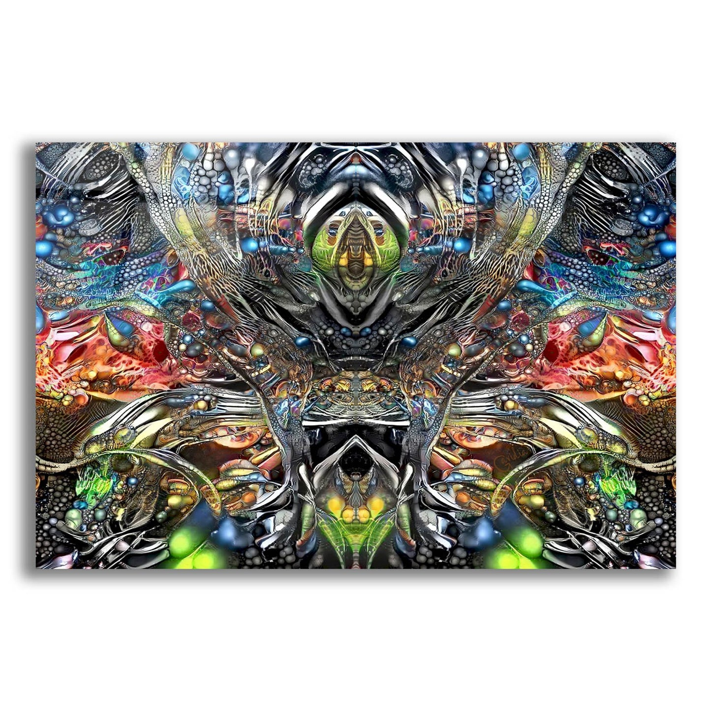 Epic Art 'Natures Lament' by Pedro Gavidia, Acrylic Glass Wall Art