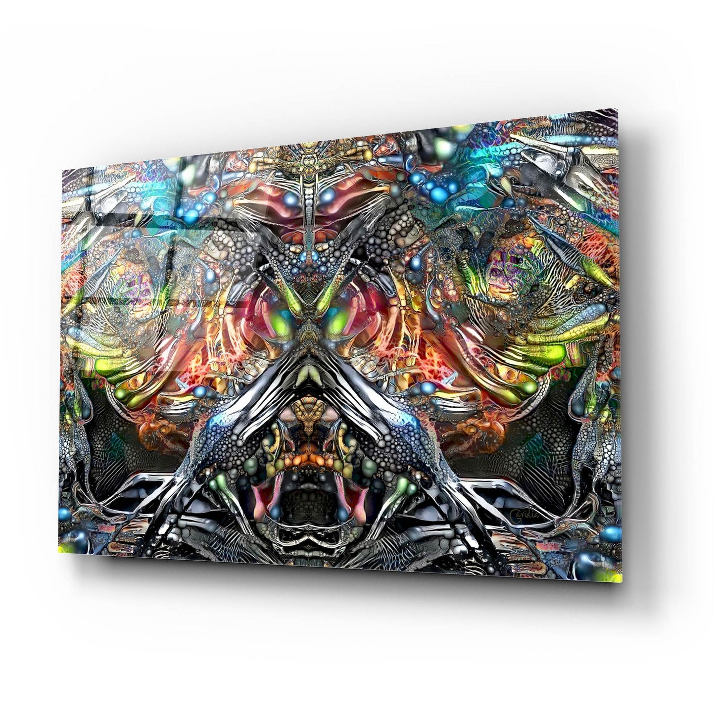 Epic Art 'Offender' by Pedro Gavidia, Acrylic Glass Wall Art,24x16