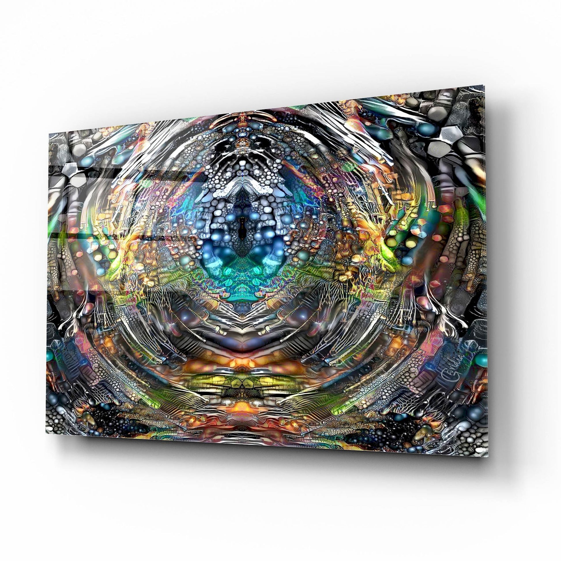 Epic Art 'Portal' by Pedro Gavidia, Acrylic Glass Wall Art,16x12