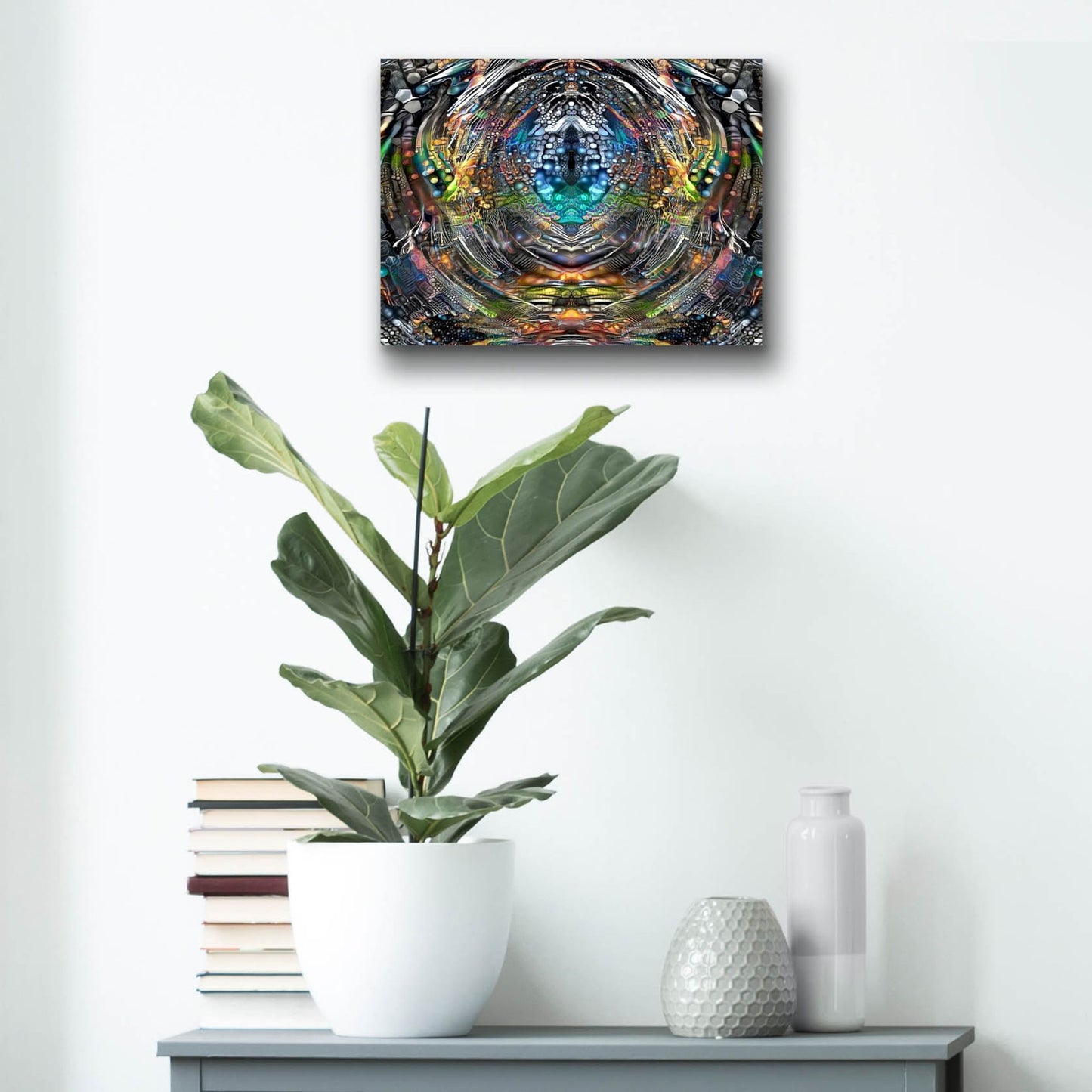 Epic Art 'Portal' by Pedro Gavidia, Acrylic Glass Wall Art,16x12