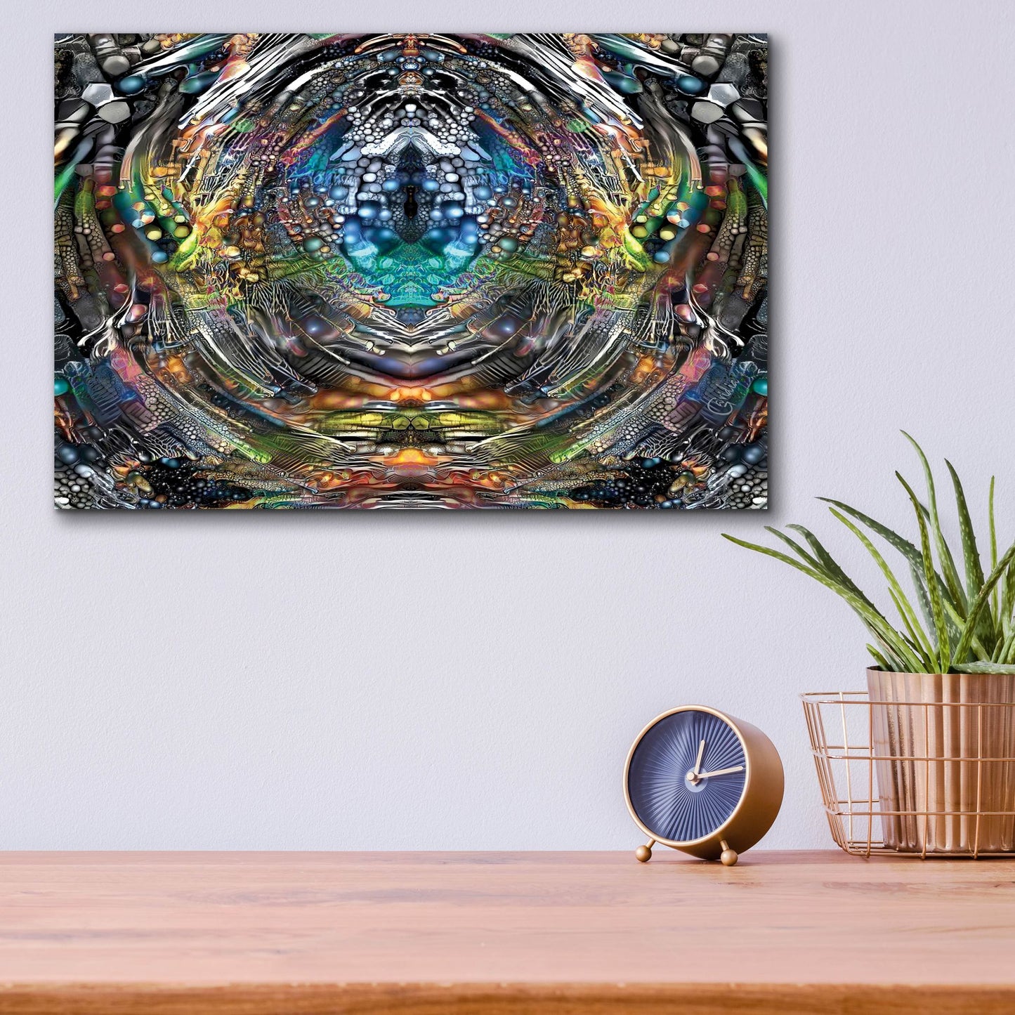 Epic Art 'Portal' by Pedro Gavidia, Acrylic Glass Wall Art,16x12