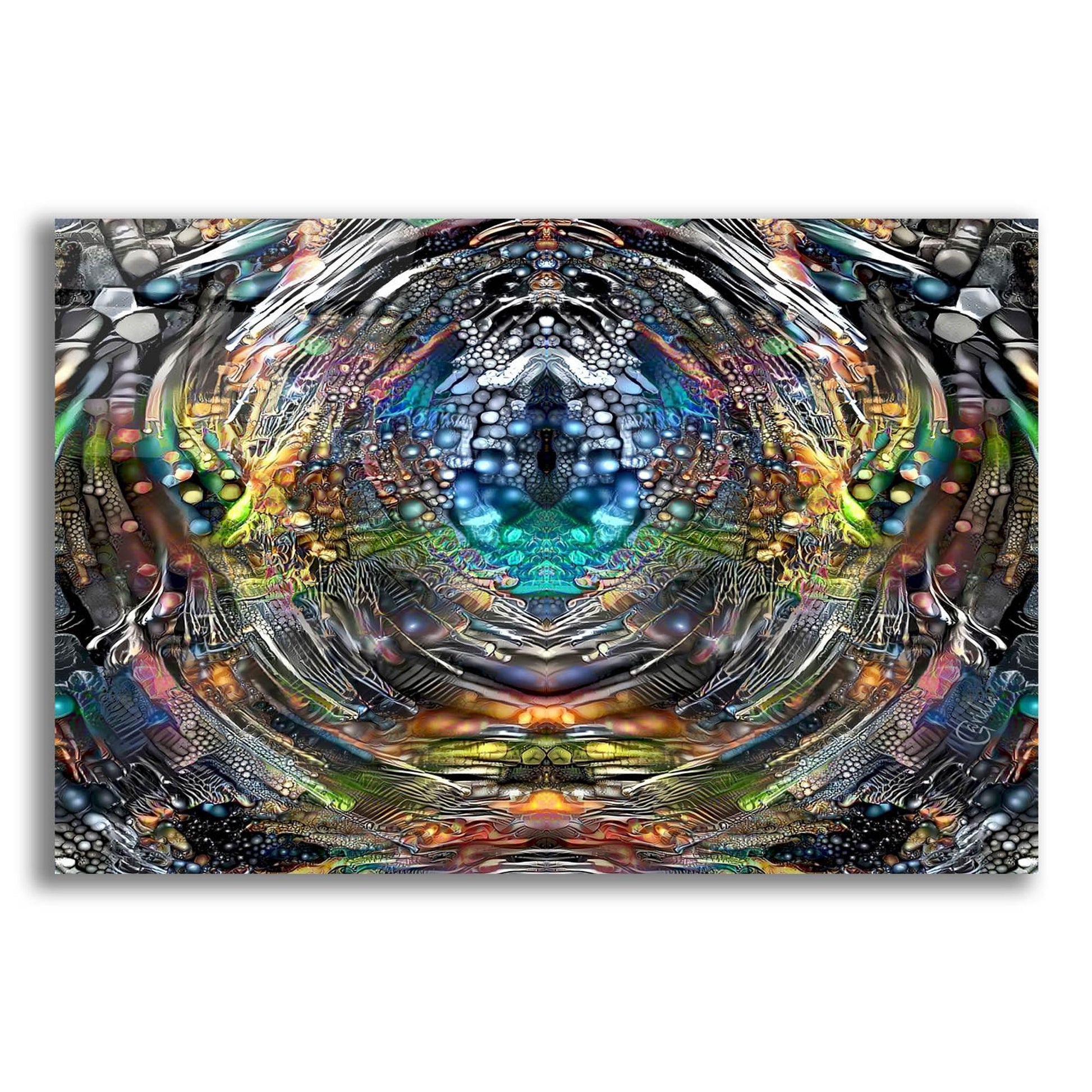 Epic Art 'Portal' by Pedro Gavidia, Acrylic Glass Wall Art,16x12