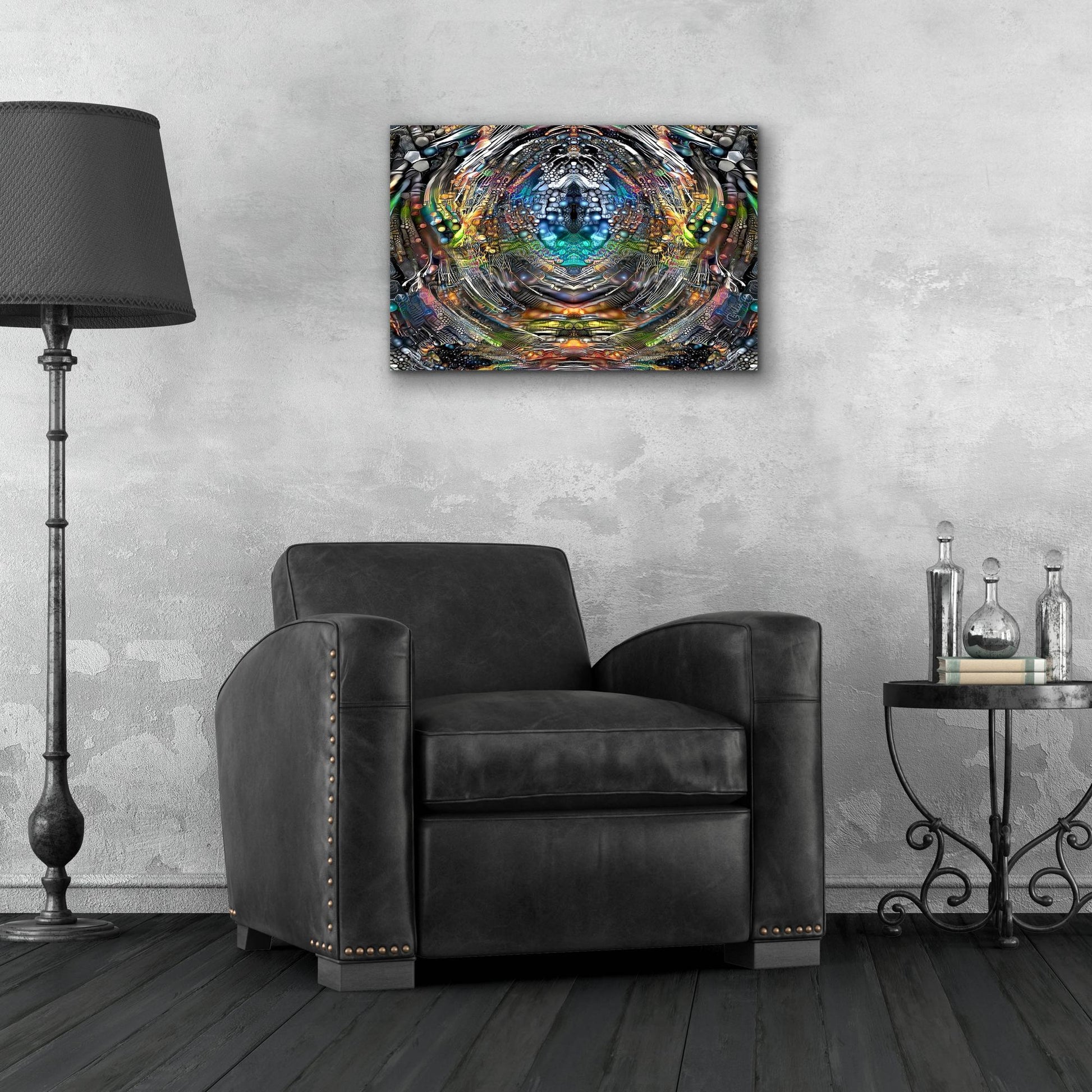 Epic Art 'Portal' by Pedro Gavidia, Acrylic Glass Wall Art,24x16