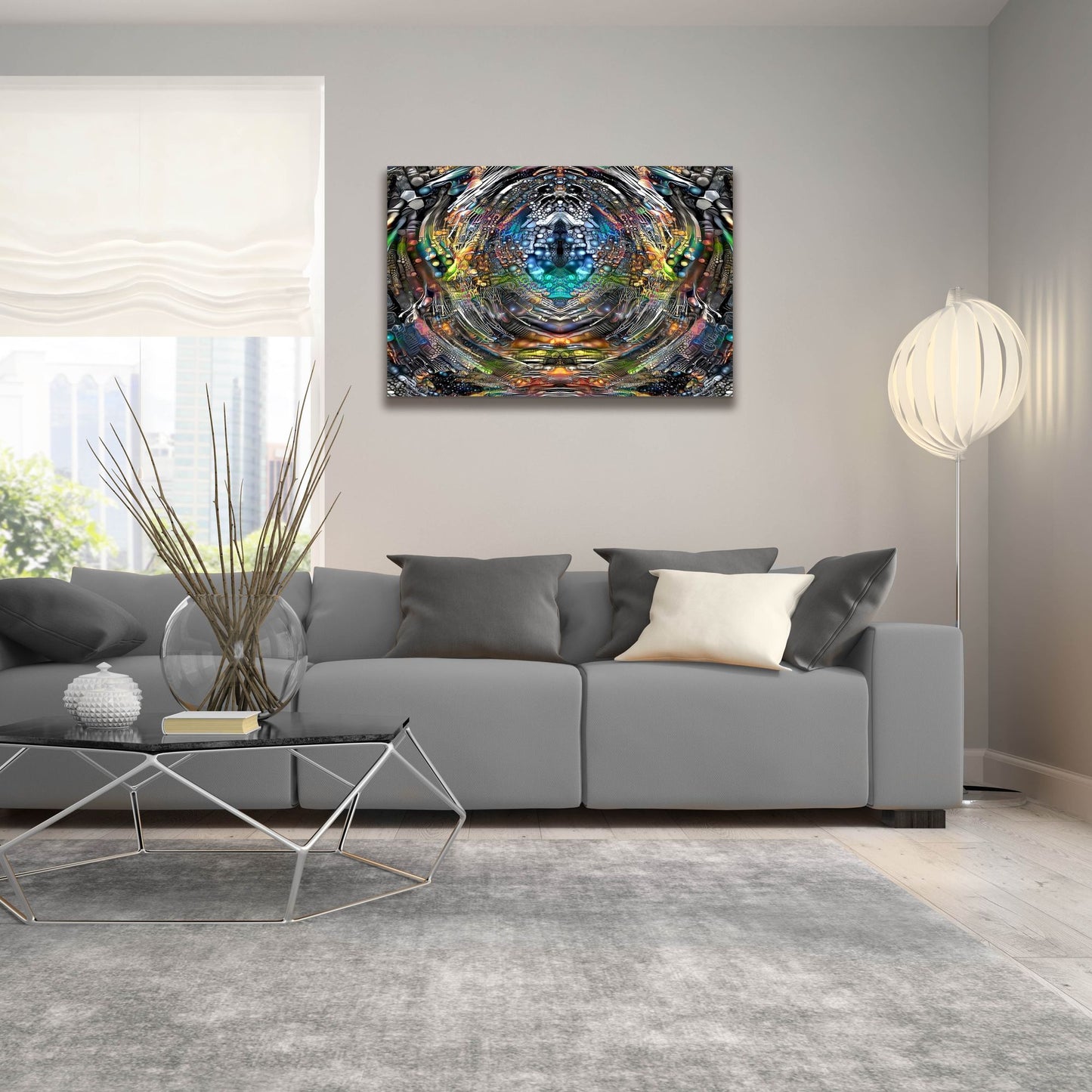 Epic Art 'Portal' by Pedro Gavidia, Acrylic Glass Wall Art,36x24