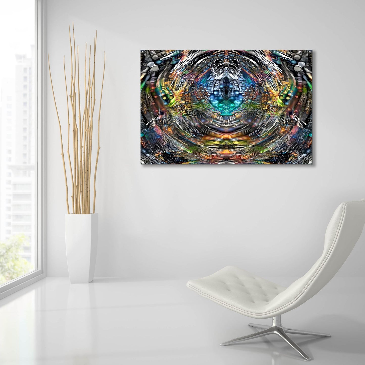 Epic Art 'Portal' by Pedro Gavidia, Acrylic Glass Wall Art,36x24