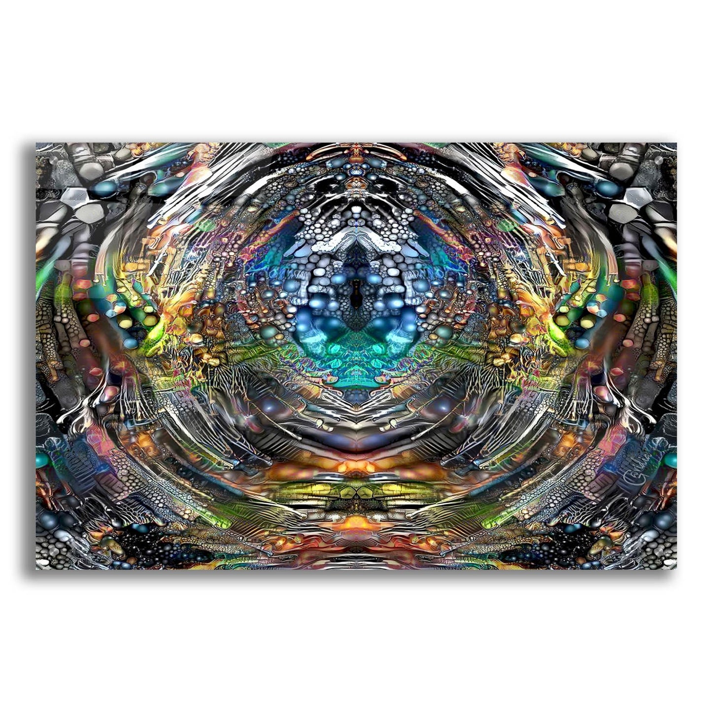 Epic Art 'Portal' by Pedro Gavidia, Acrylic Glass Wall Art,36x24