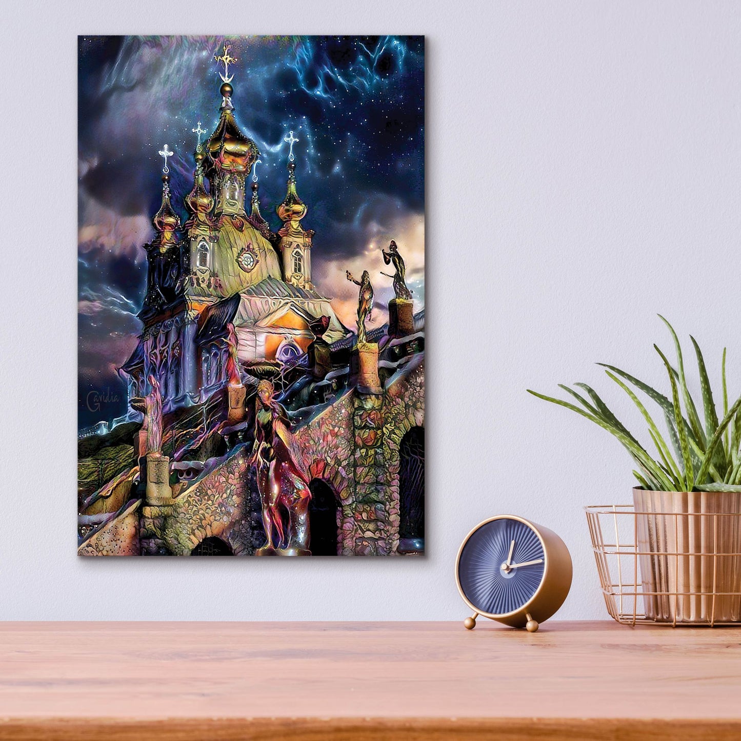 Epic Art 'Saint Petersburg Russia Peterhof Palace' by Pedro Gavidia, Acrylic Glass Wall Art,12x16