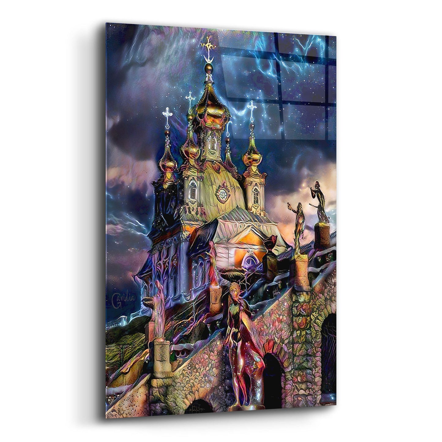 Epic Art 'Saint Petersburg Russia Peterhof Palace' by Pedro Gavidia, Acrylic Glass Wall Art,16x24