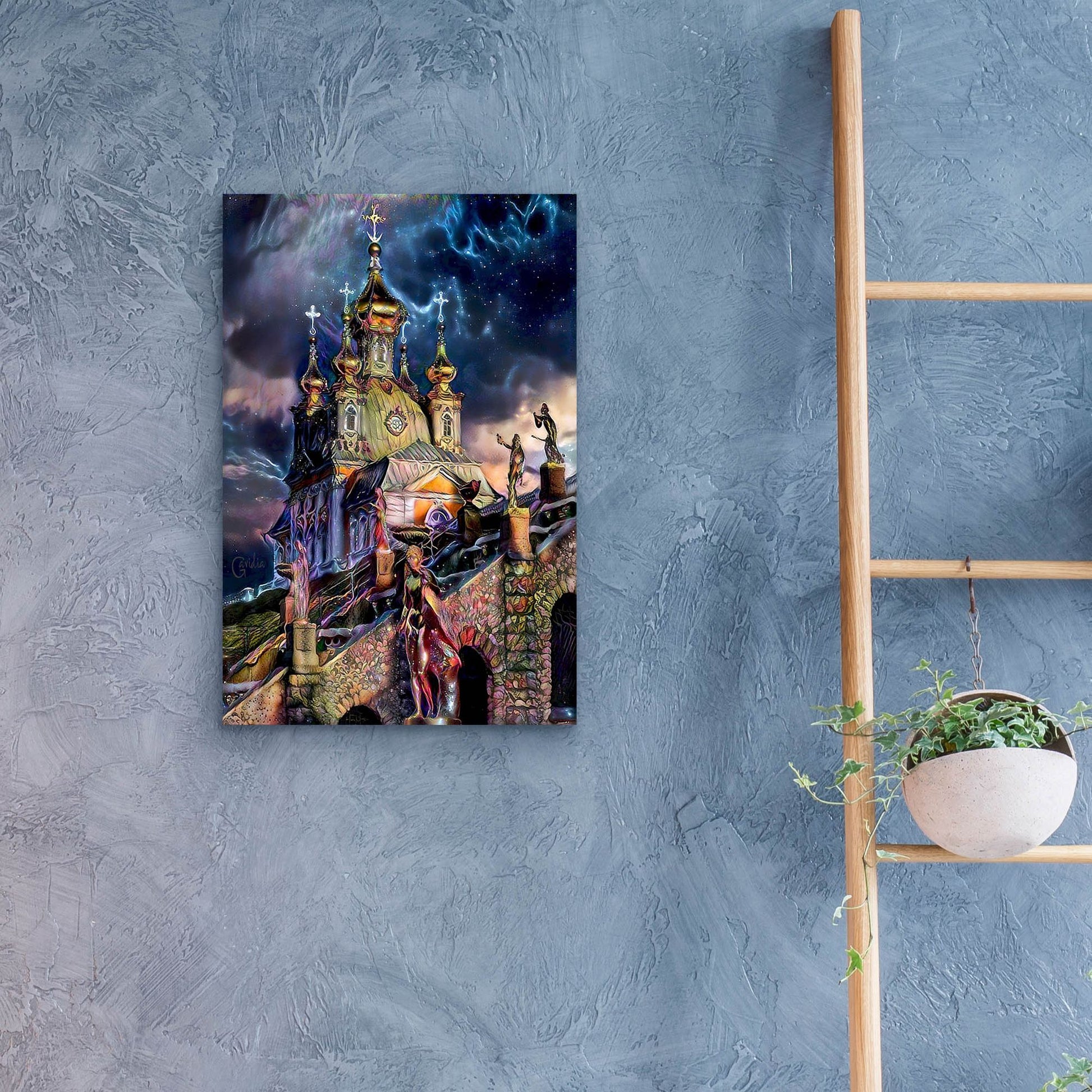 Epic Art 'Saint Petersburg Russia Peterhof Palace' by Pedro Gavidia, Acrylic Glass Wall Art,16x24