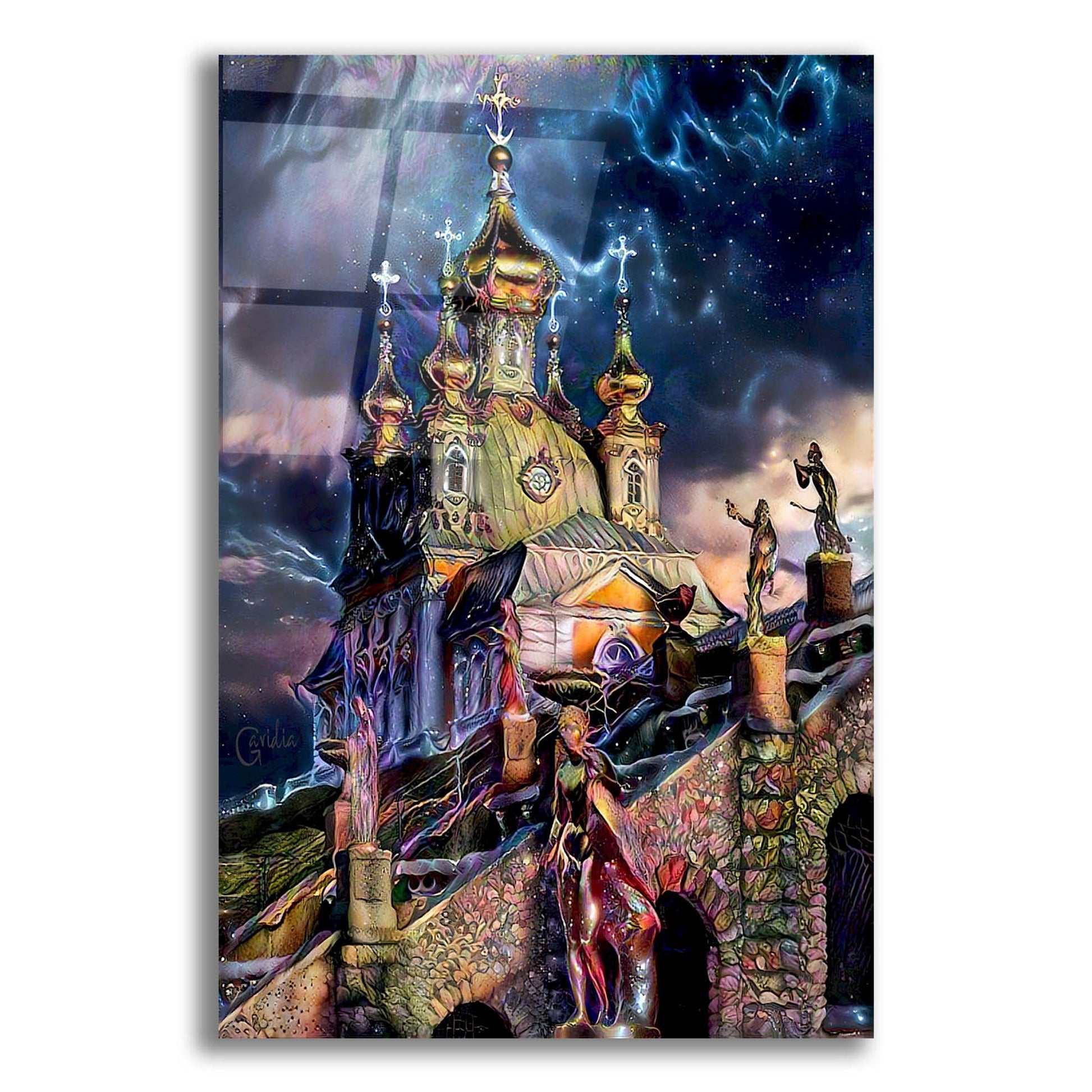 Epic Art 'Saint Petersburg Russia Peterhof Palace' by Pedro Gavidia, Acrylic Glass Wall Art,16x24