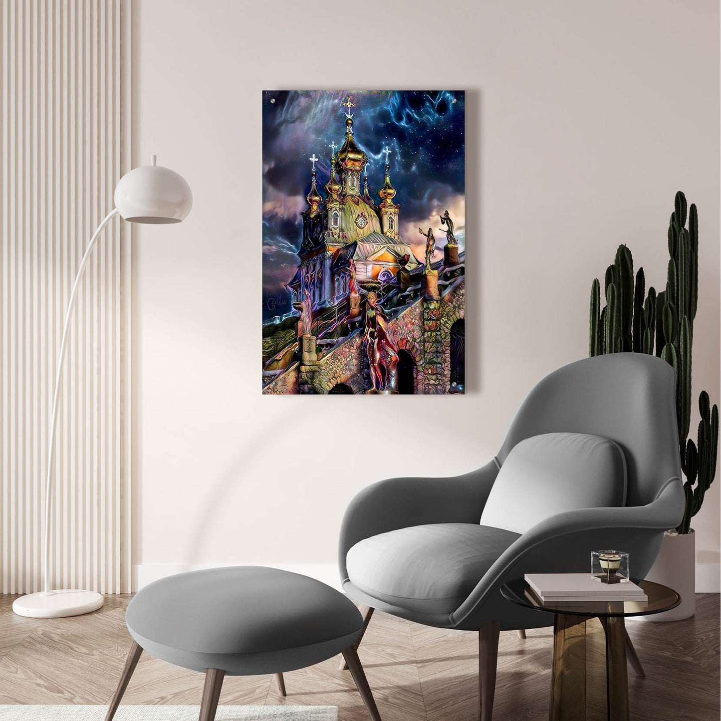 Epic Art 'Saint Petersburg Russia Peterhof Palace' by Pedro Gavidia, Acrylic Glass Wall Art,24x36