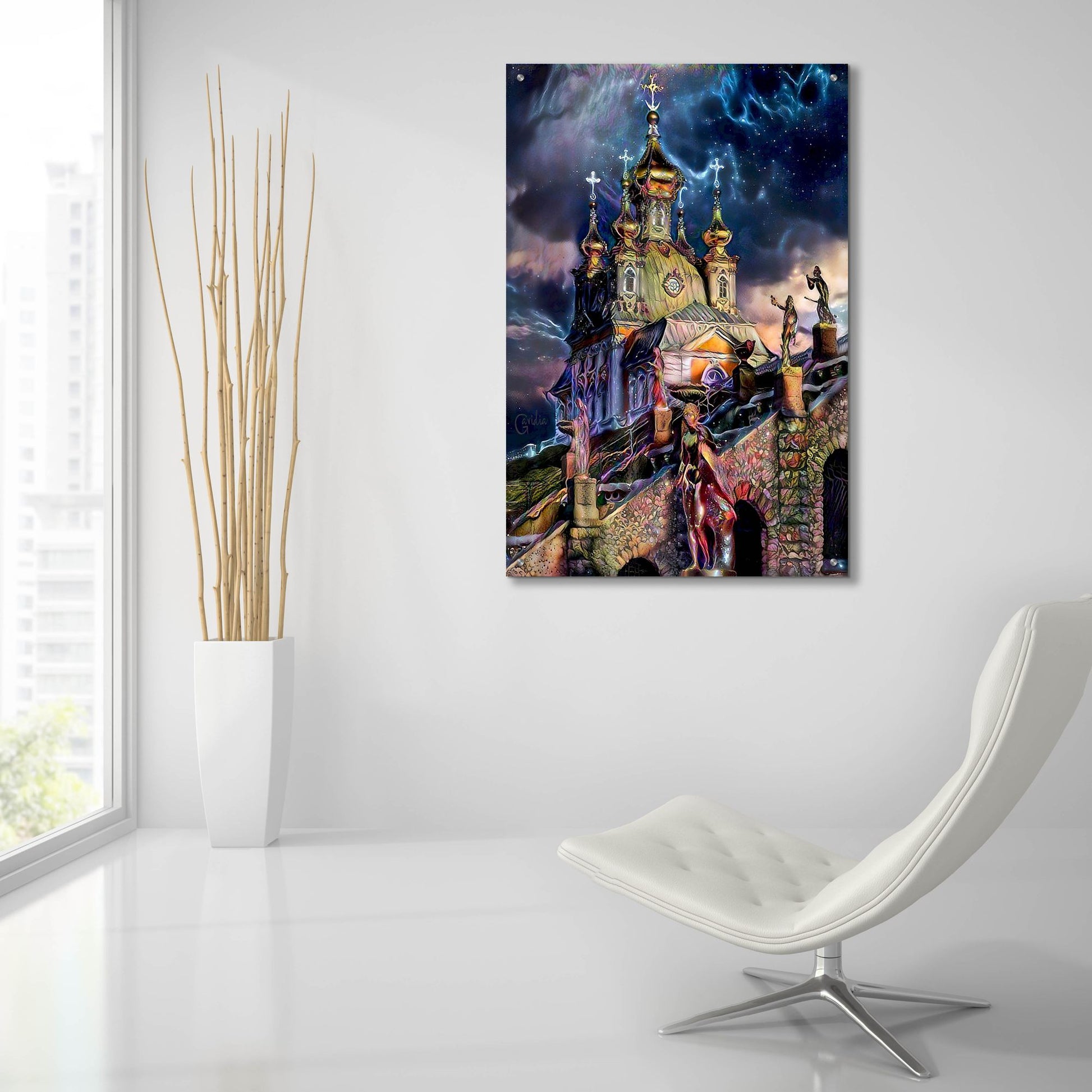 Epic Art 'Saint Petersburg Russia Peterhof Palace' by Pedro Gavidia, Acrylic Glass Wall Art,24x36