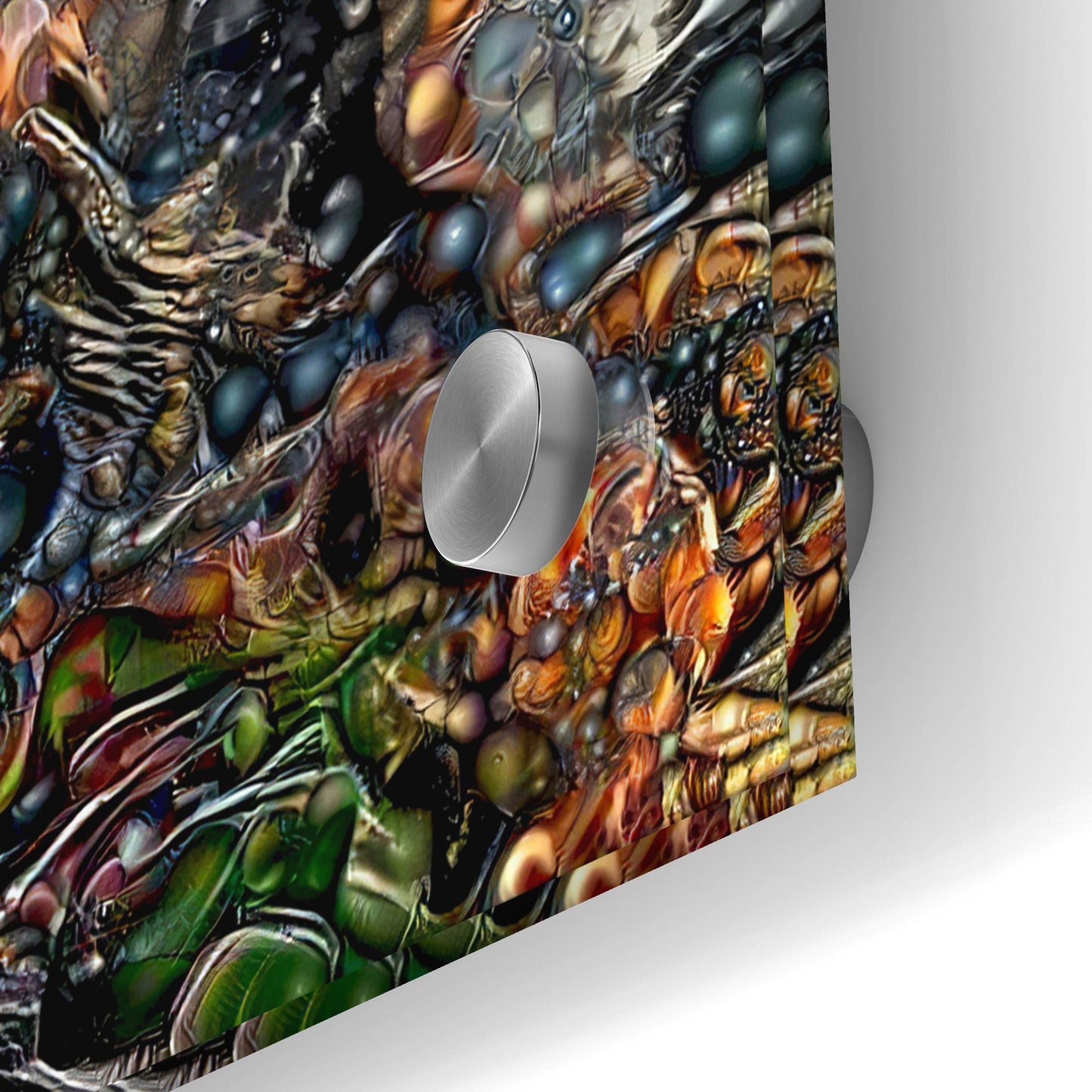 Epic Art 'The Deceitful Cloak Of Religions' by Pedro Gavidia, Acrylic Glass Wall Art,48x24