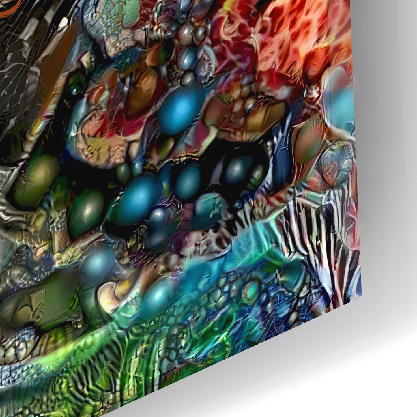 Epic Art 'The Strange Intelligence Enclosure' by Pedro Gavidia, Acrylic Glass Wall Art,24x12