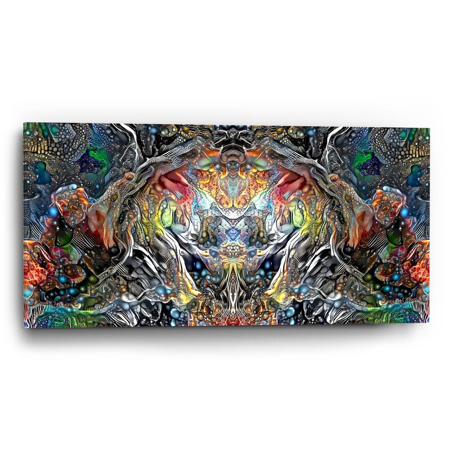 Epic Art 'The Strange Intelligence Enclosure' by Pedro Gavidia, Acrylic Glass Wall Art,48x24