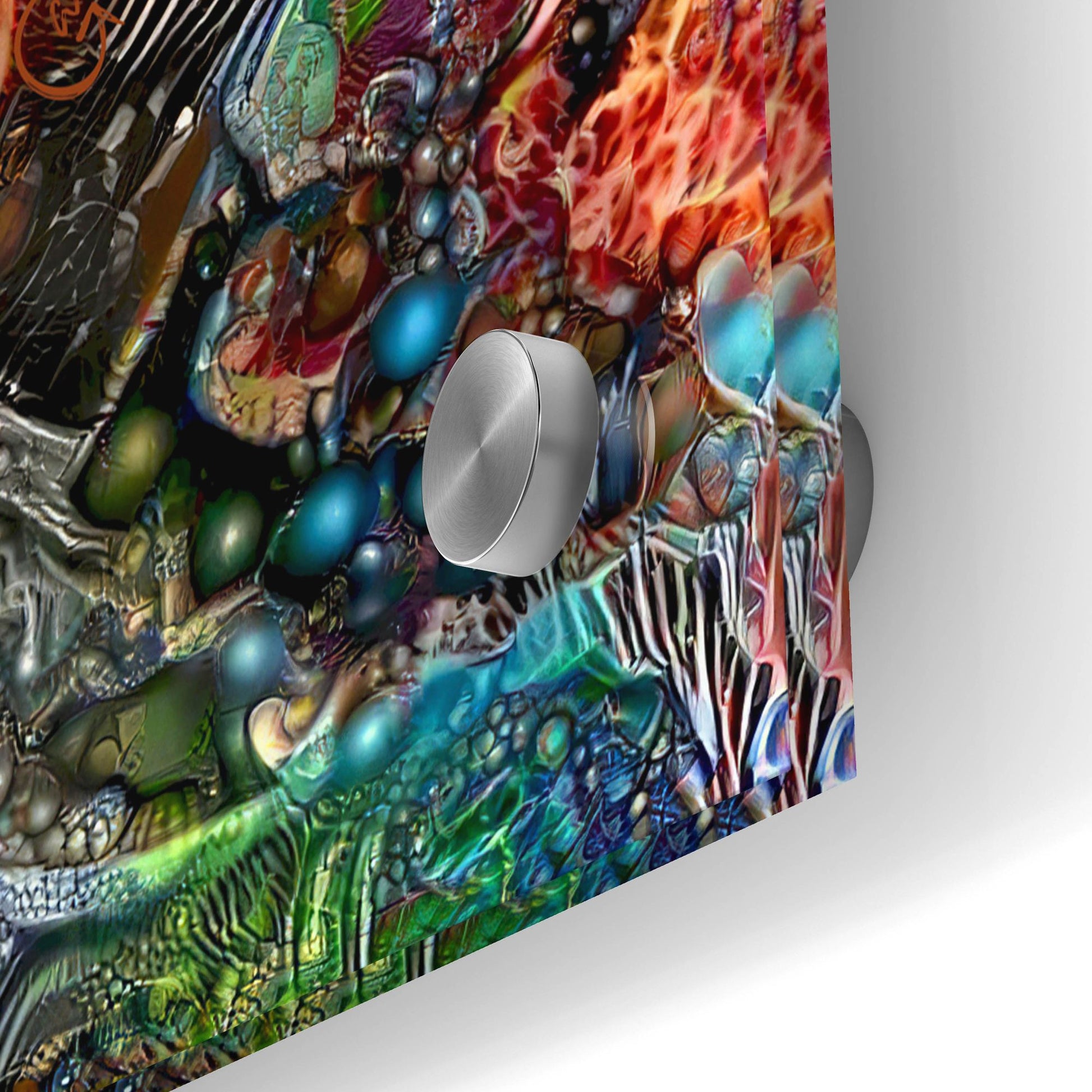 Epic Art 'The Strange Intelligence Enclosure' by Pedro Gavidia, Acrylic Glass Wall Art,48x24