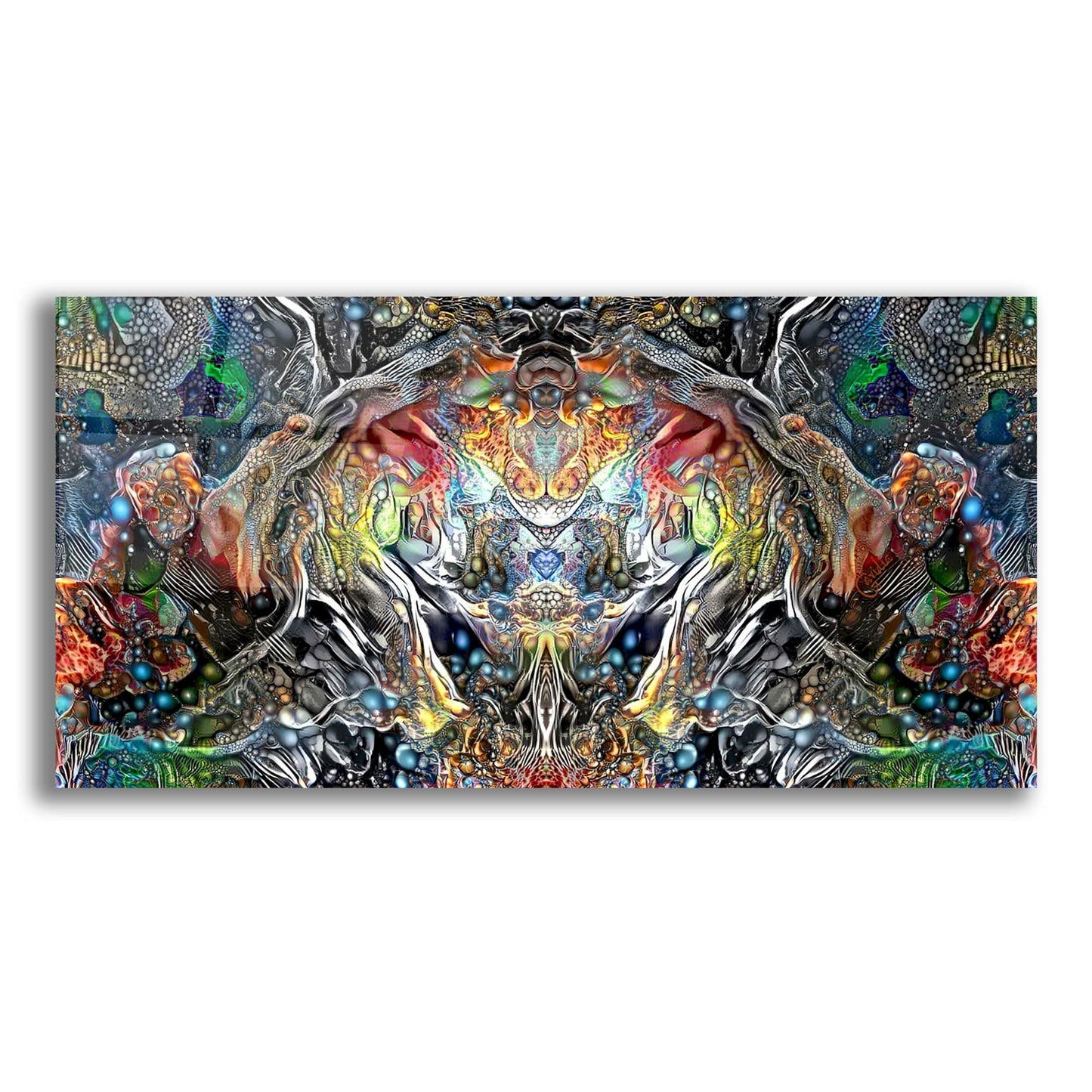 Epic Art 'The Strange Intelligence Enclosure' by Pedro Gavidia, Acrylic Glass Wall Art