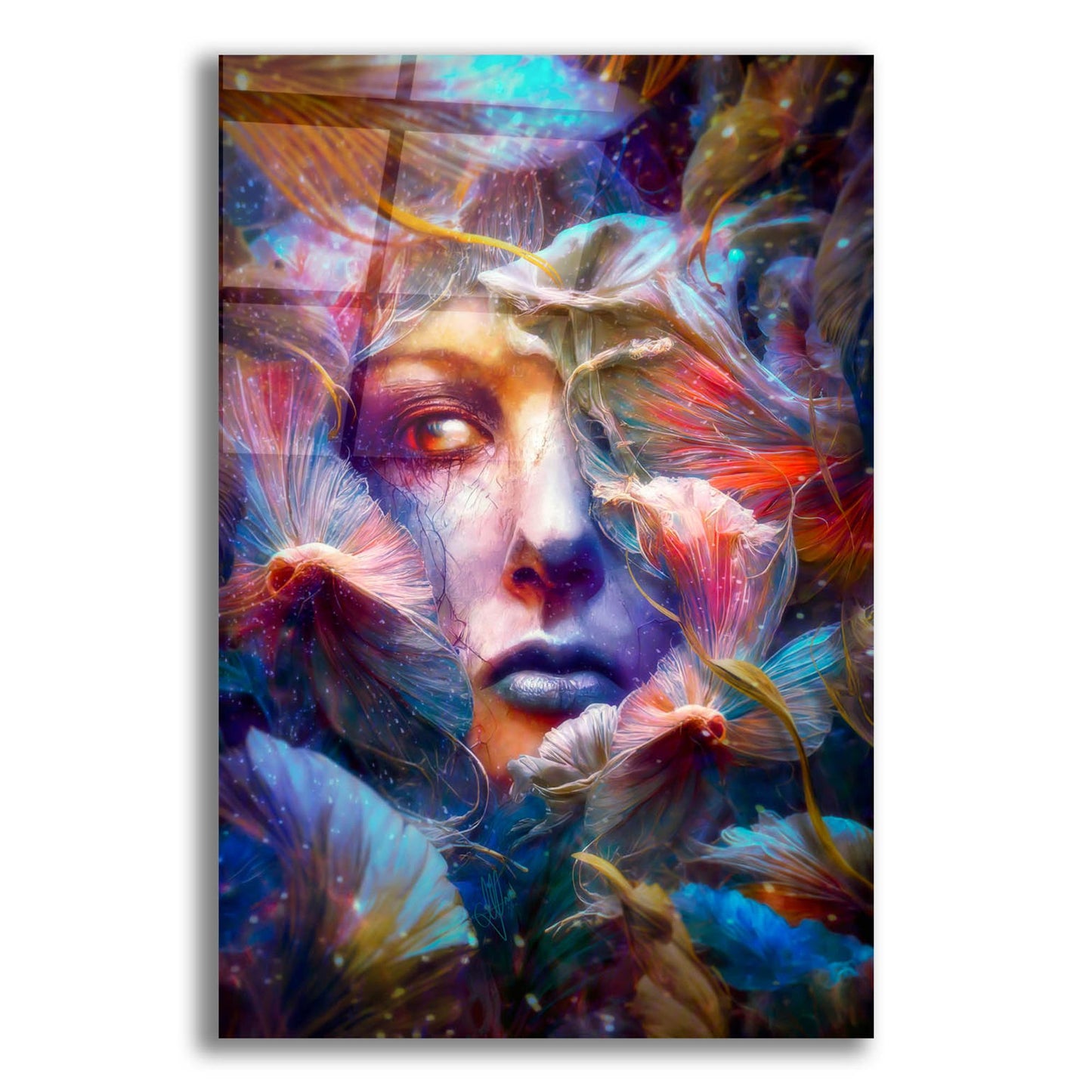 Epic Art 'Resurgere' by Mario Sanchez Nevado, Acrylic Glass Wall Art