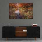 Autumn Gold by Bill Makinson - 36x24 acrylic wall art in a room