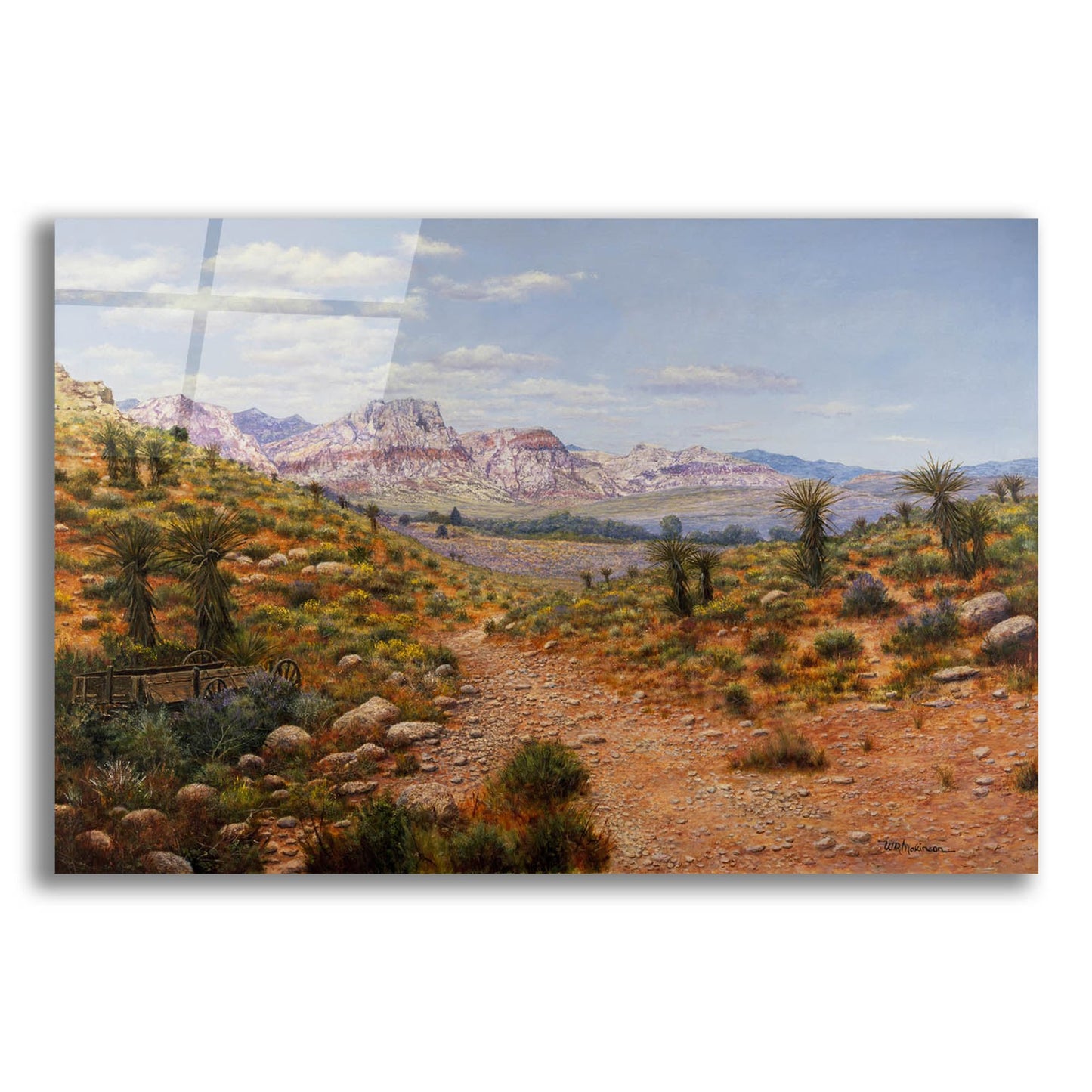 Epic Art 'Old Spanish Trail' by Bill Makinson, Acrylic Glass Wall Art