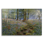 Bluebell Wood by Bill Makinson acrylic glass wall art