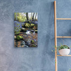 Shallow Brook by Bill Makinson - 16x24 acrylic wall art in a room