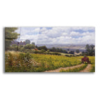 Tractor At Little Eaton by Bill Makinson acrylic glass wall art