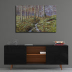 Snowdrop Dell by Bill Makinson - 36x24 acrylic wall art in a room