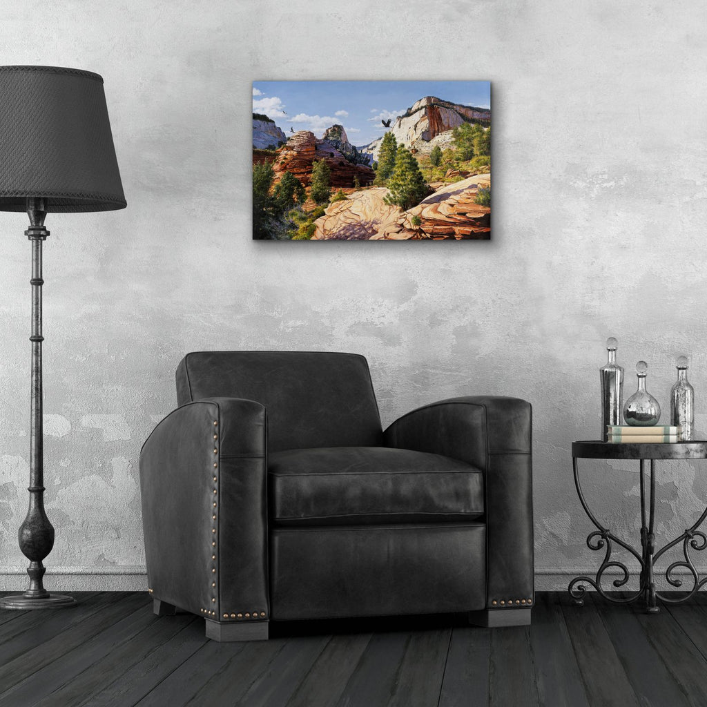 Zion 2 by Bill Makinson - 24x16 acrylic wall art in a room