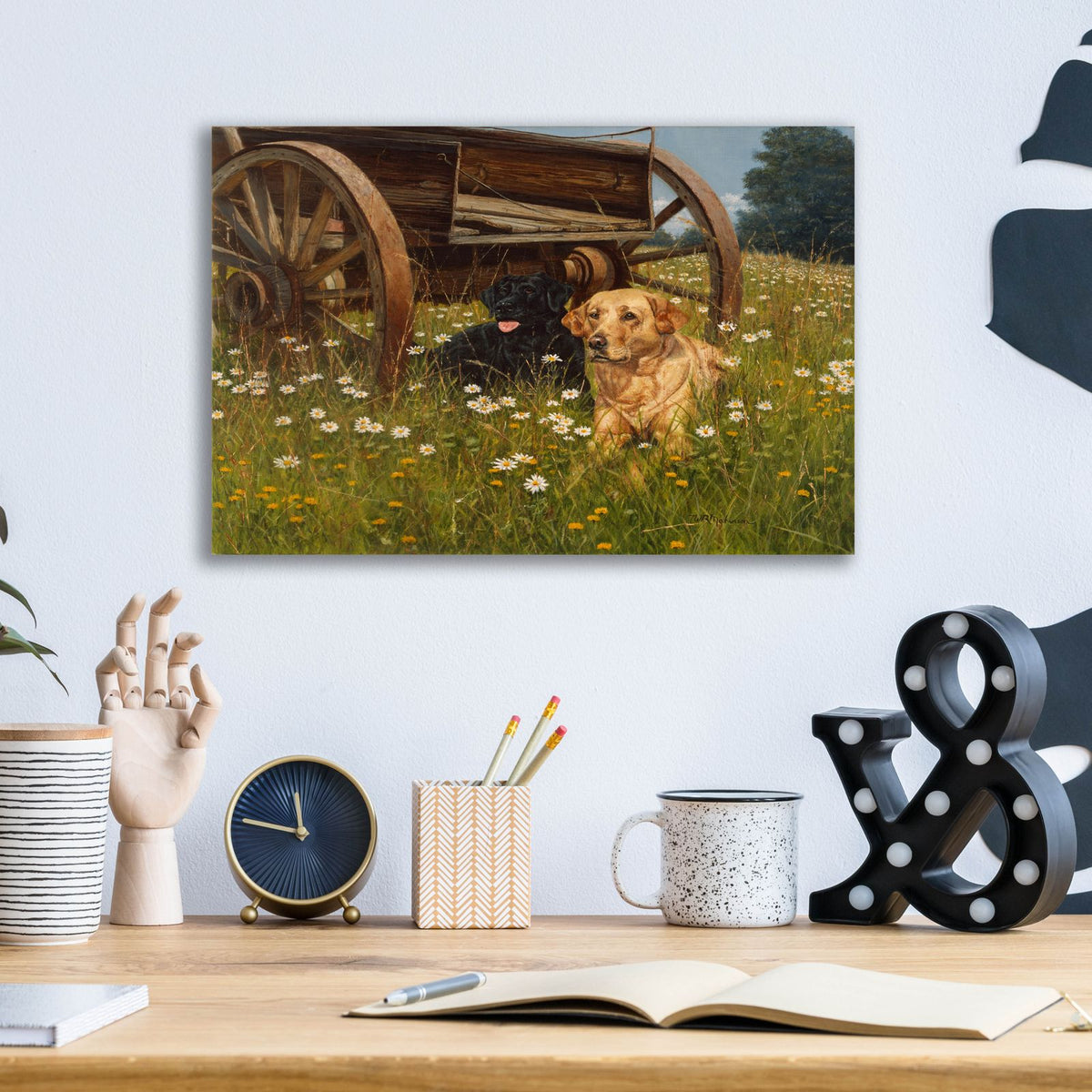 Rest Awhile by Bill Makinson - 16x12 acrylic wall art in a room