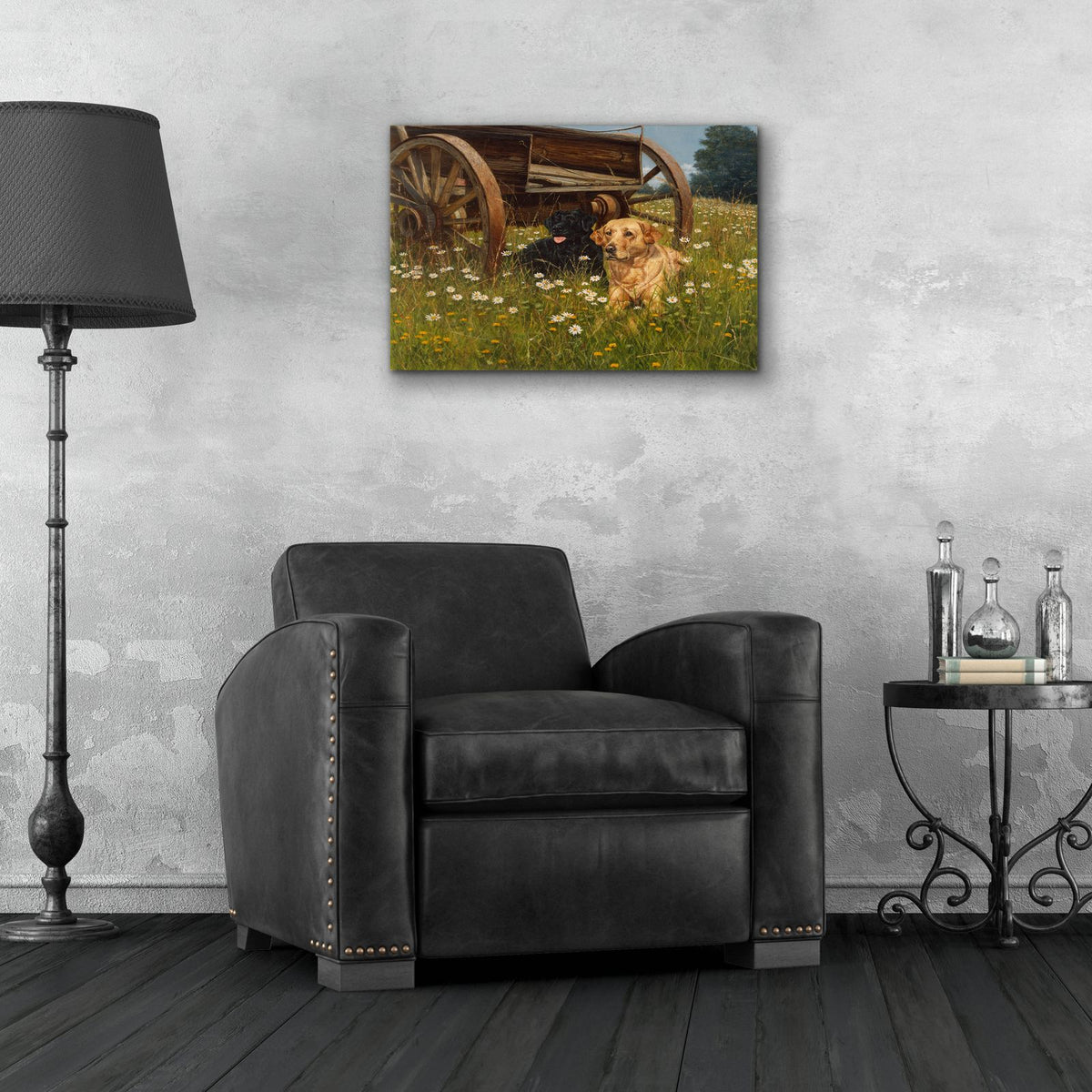Rest Awhile by Bill Makinson - 24x16 acrylic wall art in a room