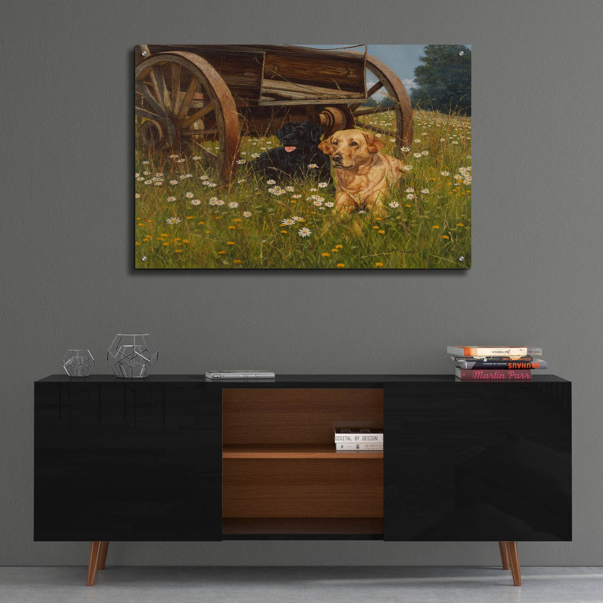Rest Awhile by Bill Makinson - 36x24 acrylic wall art in a room