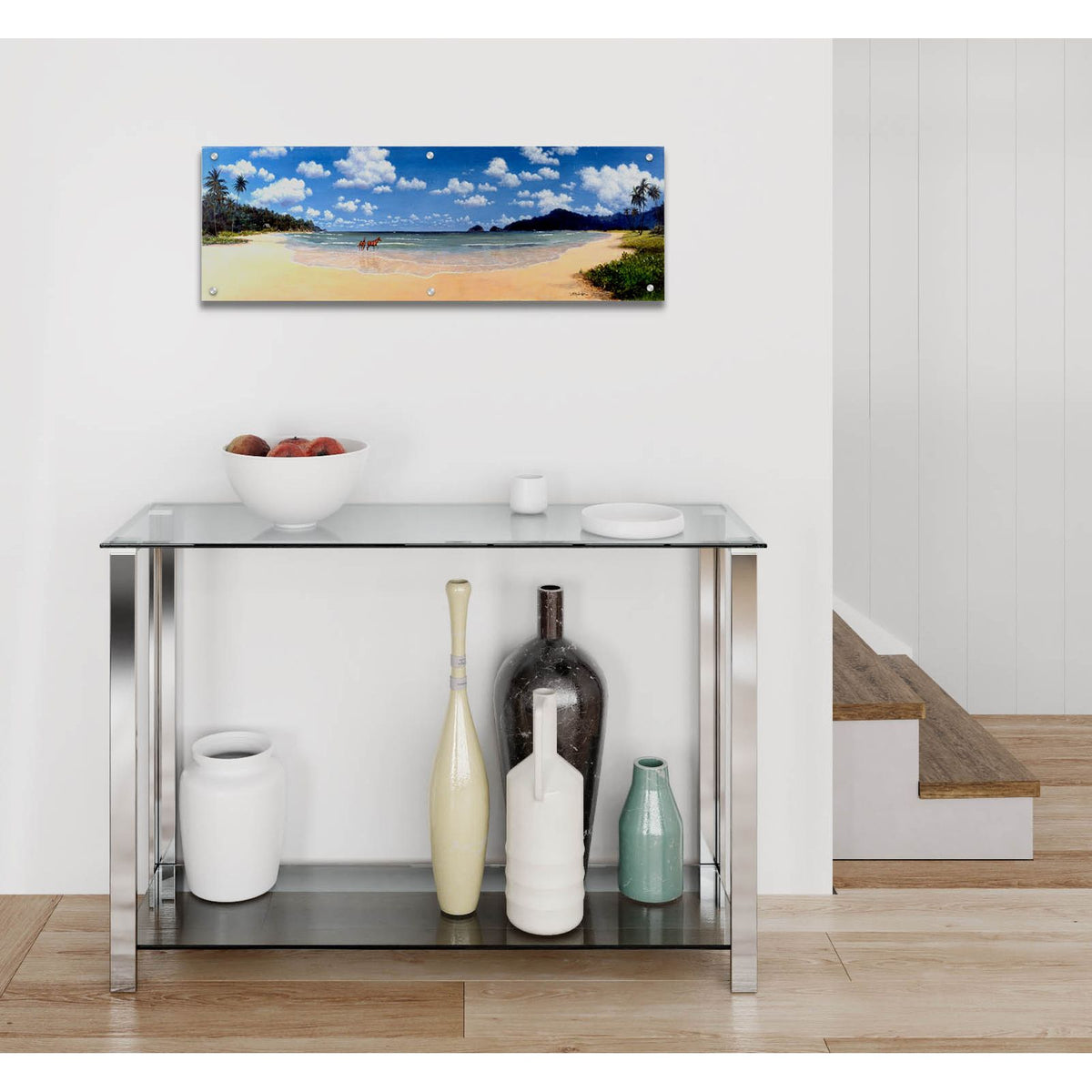 Wild And Free by Bill Makinson - 36x12 acrylic wall art in a room