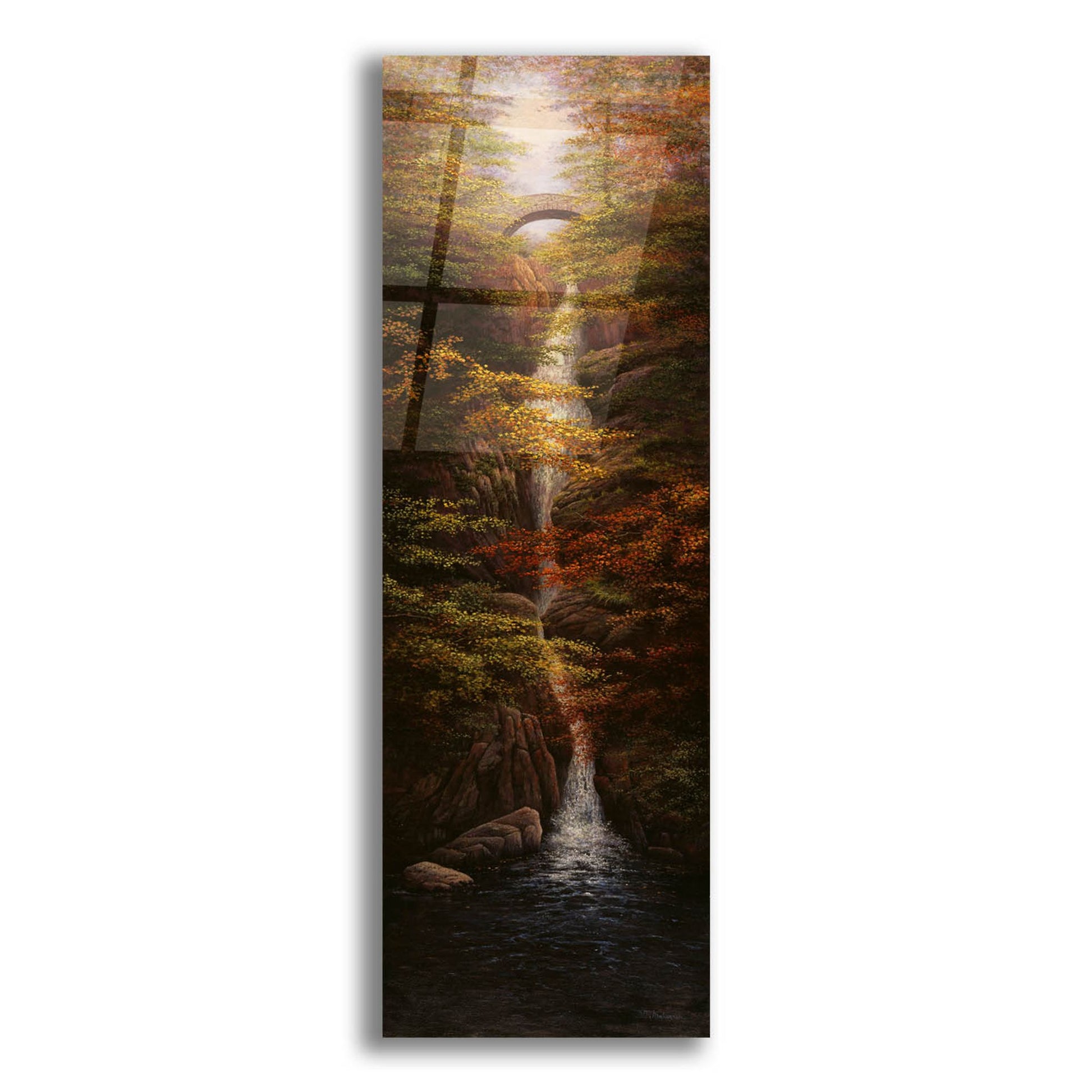 Epic Art 'Fall' by Bill Makinson, Acrylic Glass Wall Art