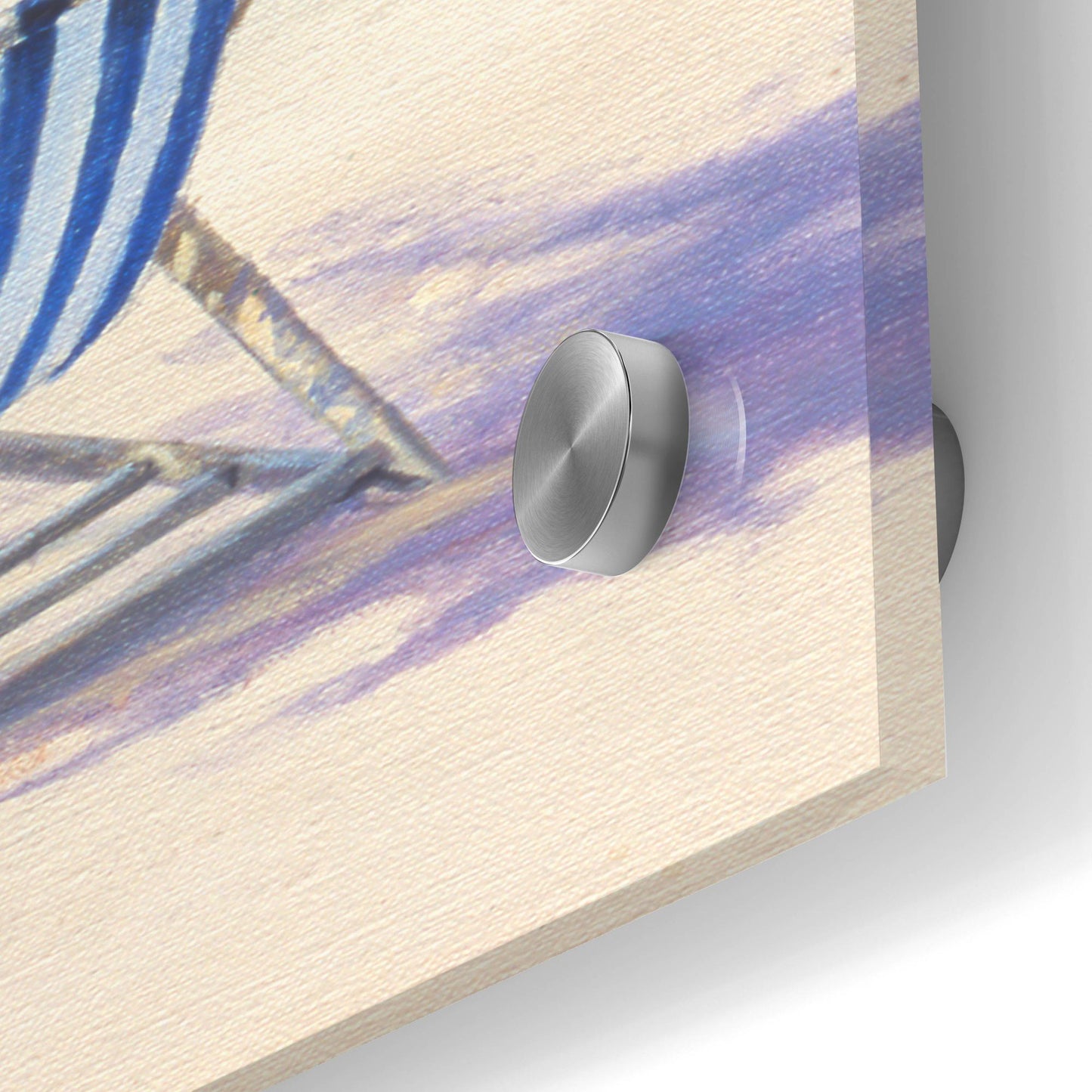 Epic Art 'Tropics' by Bill Makinson, Acrylic Glass Wall Art,16x48