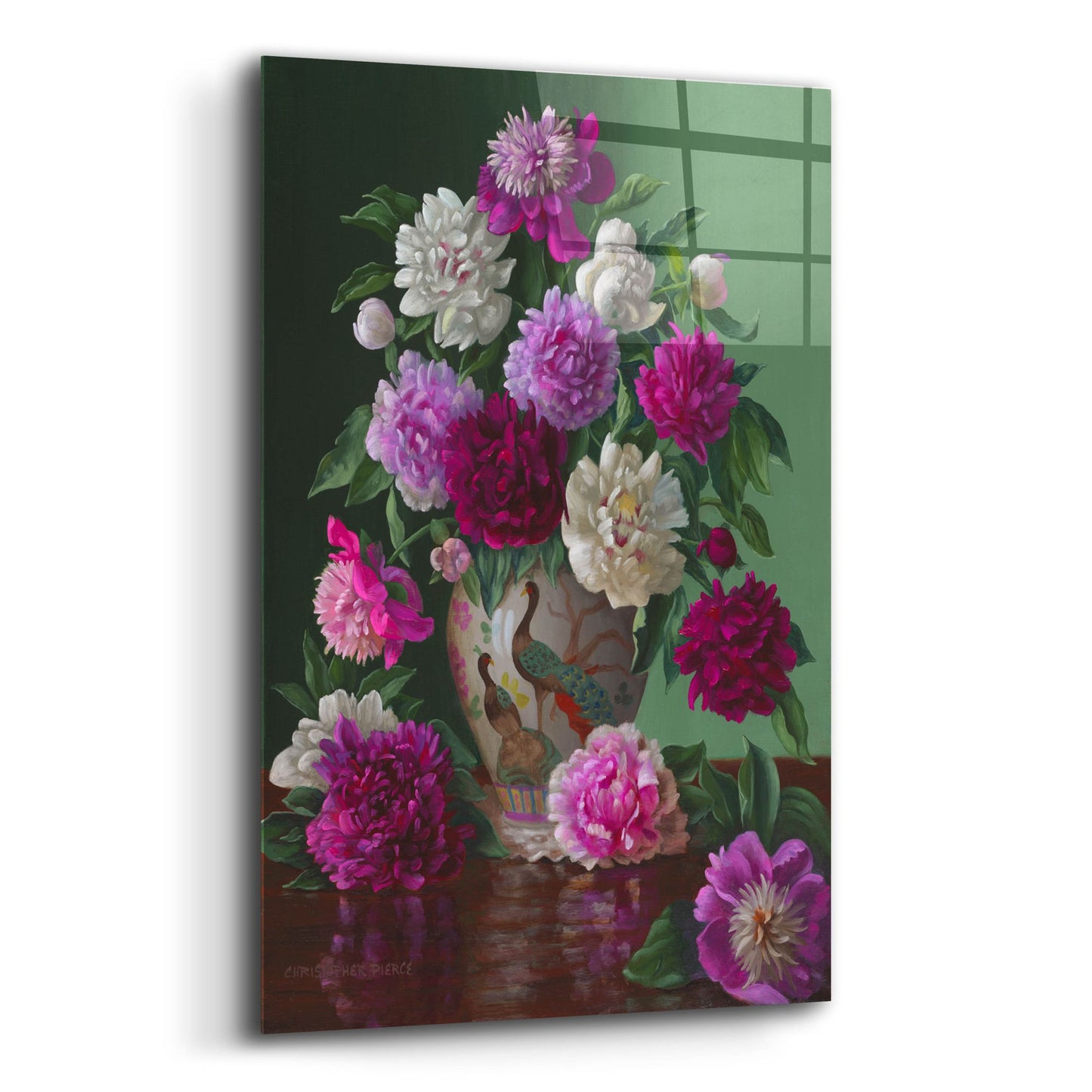 Epic Art 'Early Summer Blossoms' by Christopher Pierce, Acrylic Glass Wall Art,12x16