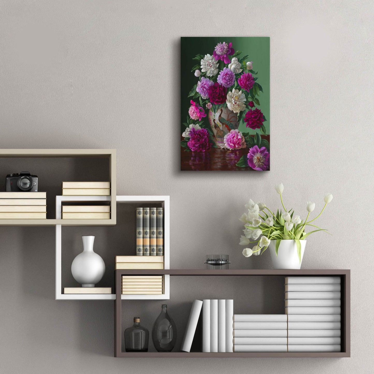 Epic Art 'Early Summer Blossoms' by Christopher Pierce, Acrylic Glass Wall Art,16x24