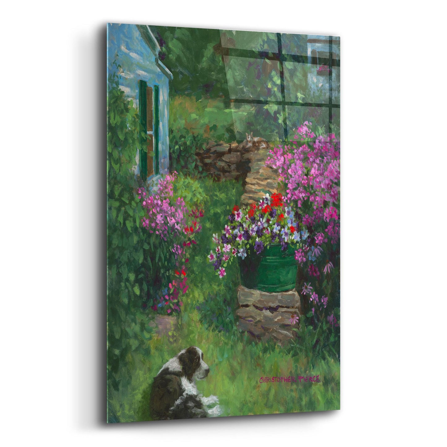 Epic Art 'August Afternoon' by Christopher Pierce, Acrylic Glass Wall Art,12x16