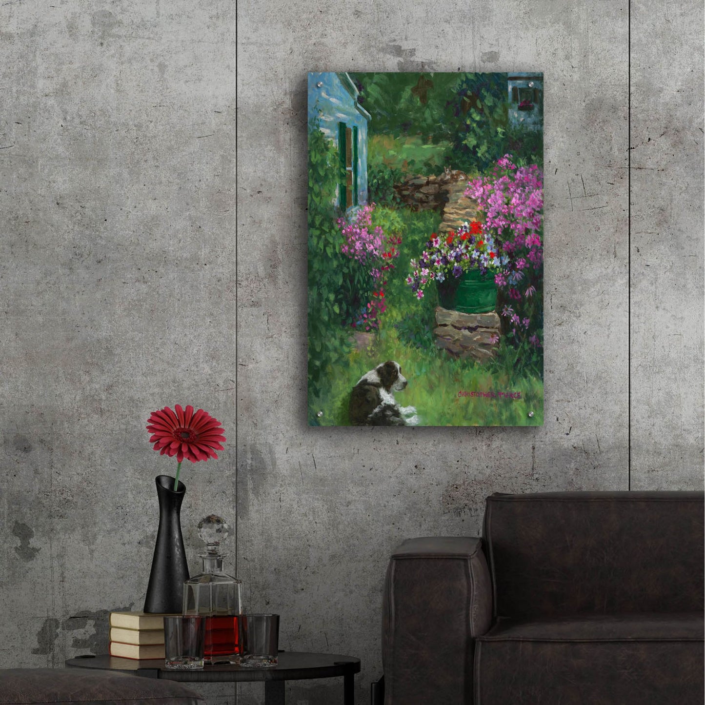 Epic Art 'August Afternoon' by Christopher Pierce, Acrylic Glass Wall Art,24x36