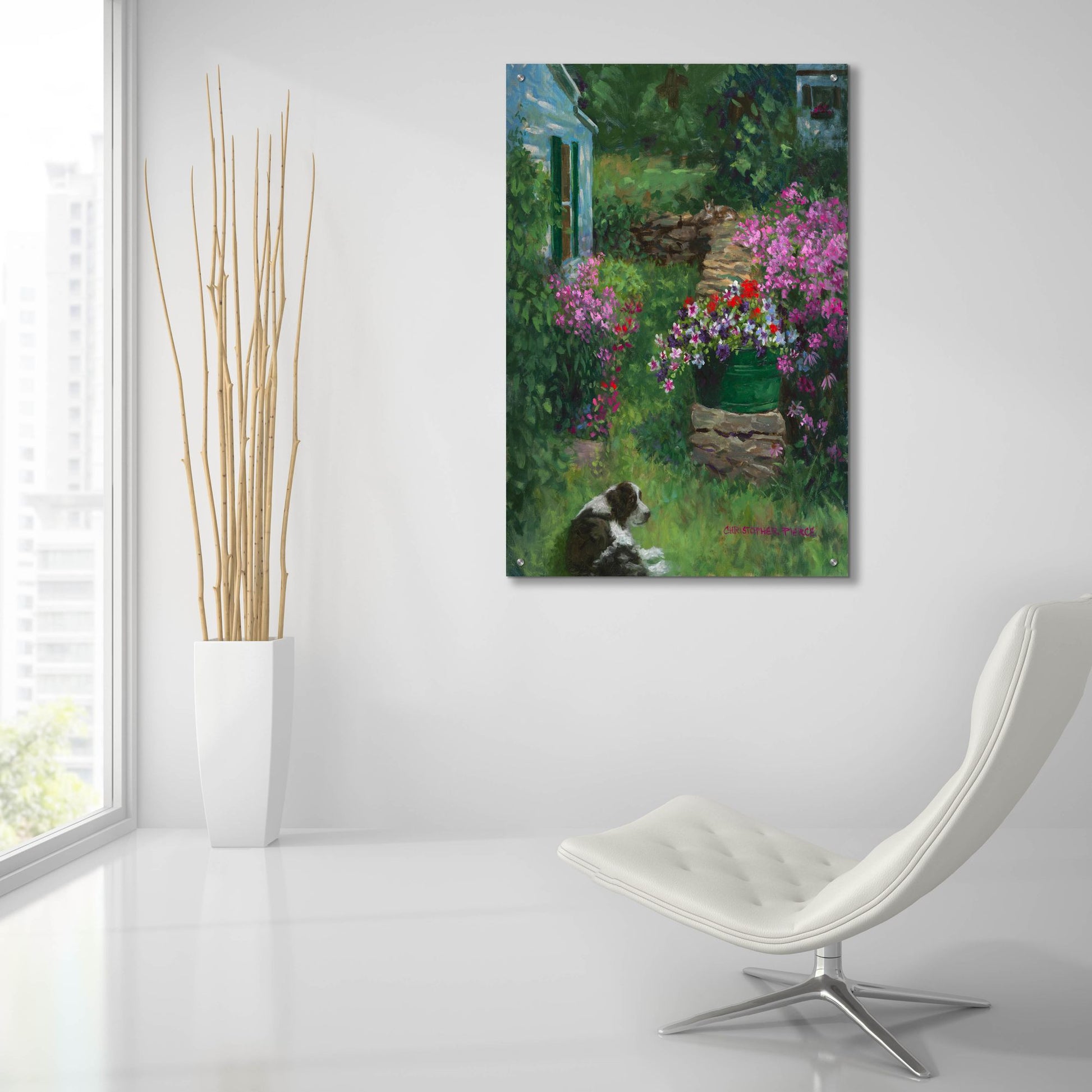 Epic Art 'August Afternoon' by Christopher Pierce, Acrylic Glass Wall Art,24x36