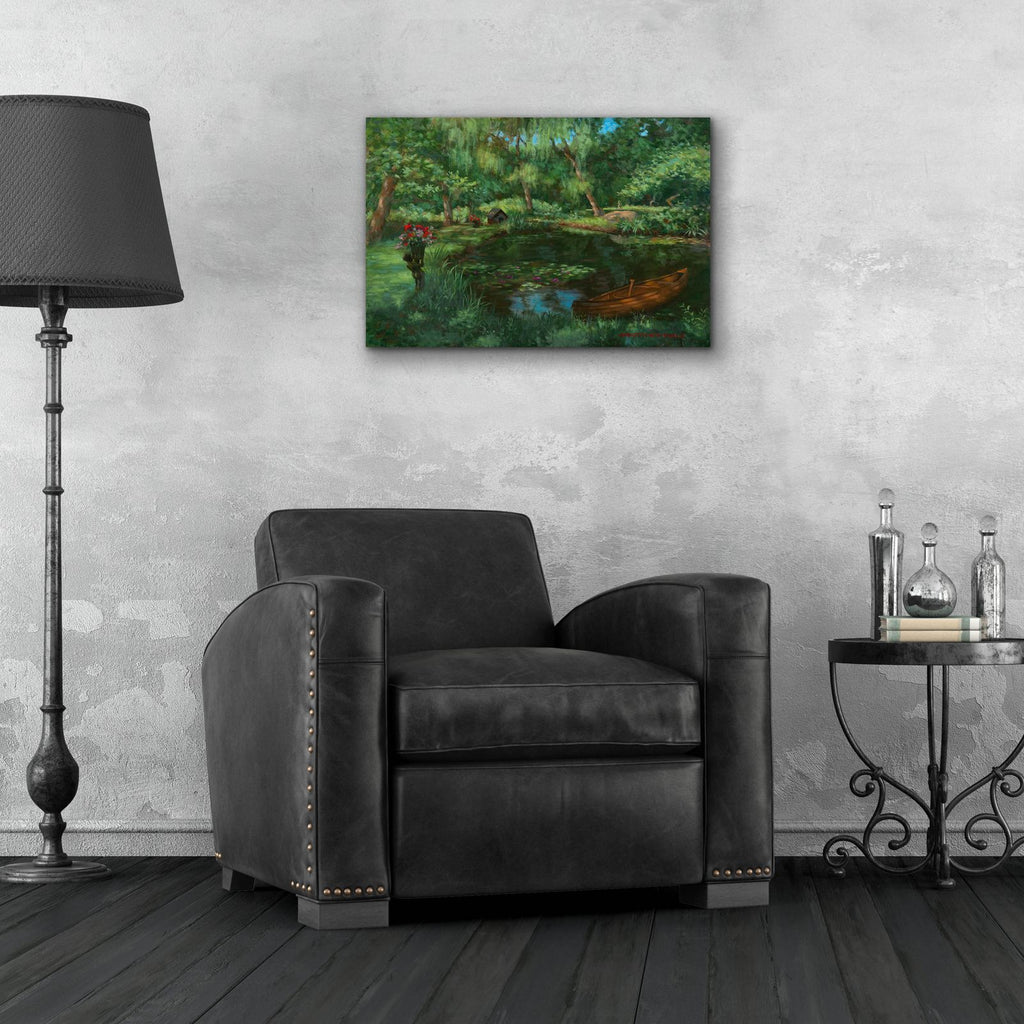 Late Afternoon August by Christopher Pierce - 24x16 acrylic wall art in a room