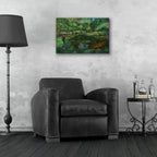 Late Afternoon August by Christopher Pierce - 24x16 acrylic wall art in a room