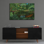 Late Afternoon August by Christopher Pierce - 36x24 acrylic wall art in a room