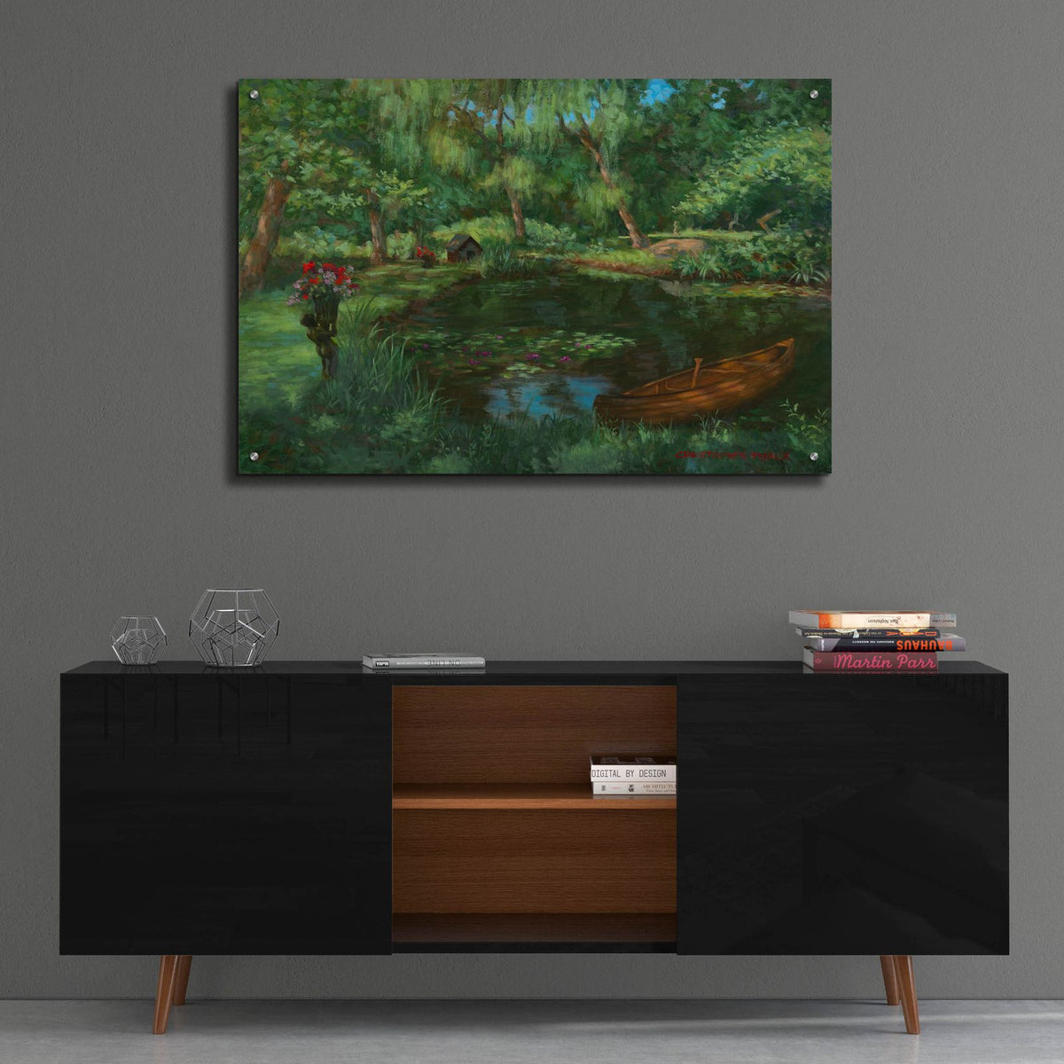 Late Afternoon August by Christopher Pierce - 36x24 acrylic wall art in a room
